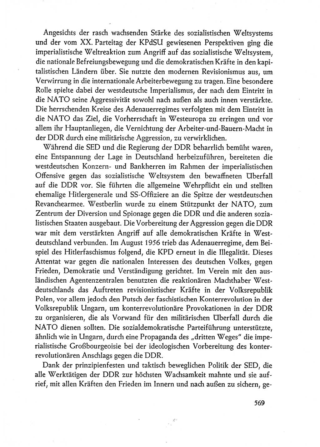 Dokumente der Sozialistischen Einheitspartei Deutschlands (SED) [Deutsche Demokratische Republik (DDR)] 1962-1963, Seite 569 (Dok. SED DDR 1962-1963, S. 569)