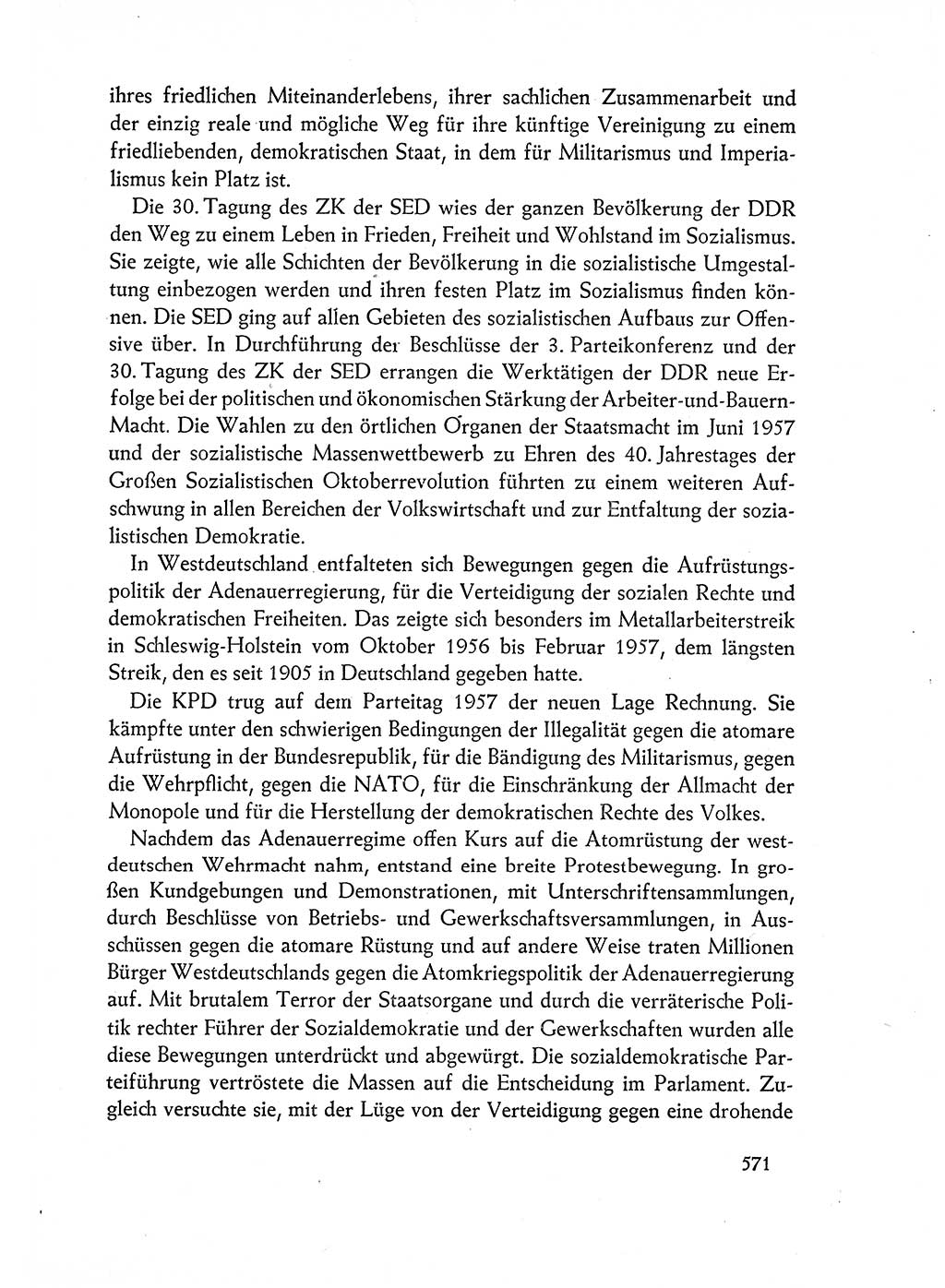 Dokumente der Sozialistischen Einheitspartei Deutschlands (SED) [Deutsche Demokratische Republik (DDR)] 1962-1963, Seite 571 (Dok. SED DDR 1962-1963, S. 571)