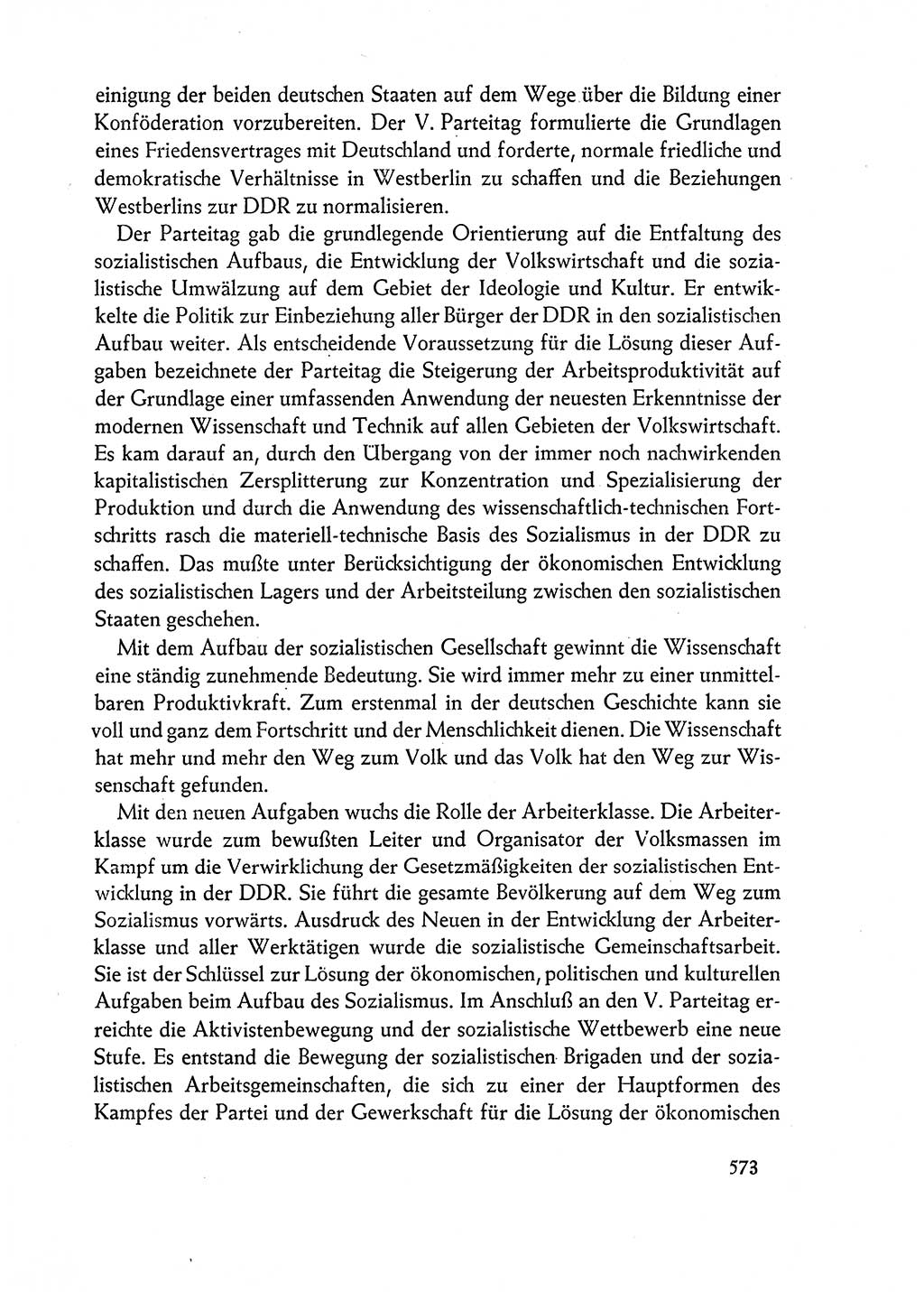 Dokumente der Sozialistischen Einheitspartei Deutschlands (SED) [Deutsche Demokratische Republik (DDR)] 1962-1963, Seite 573 (Dok. SED DDR 1962-1963, S. 573)