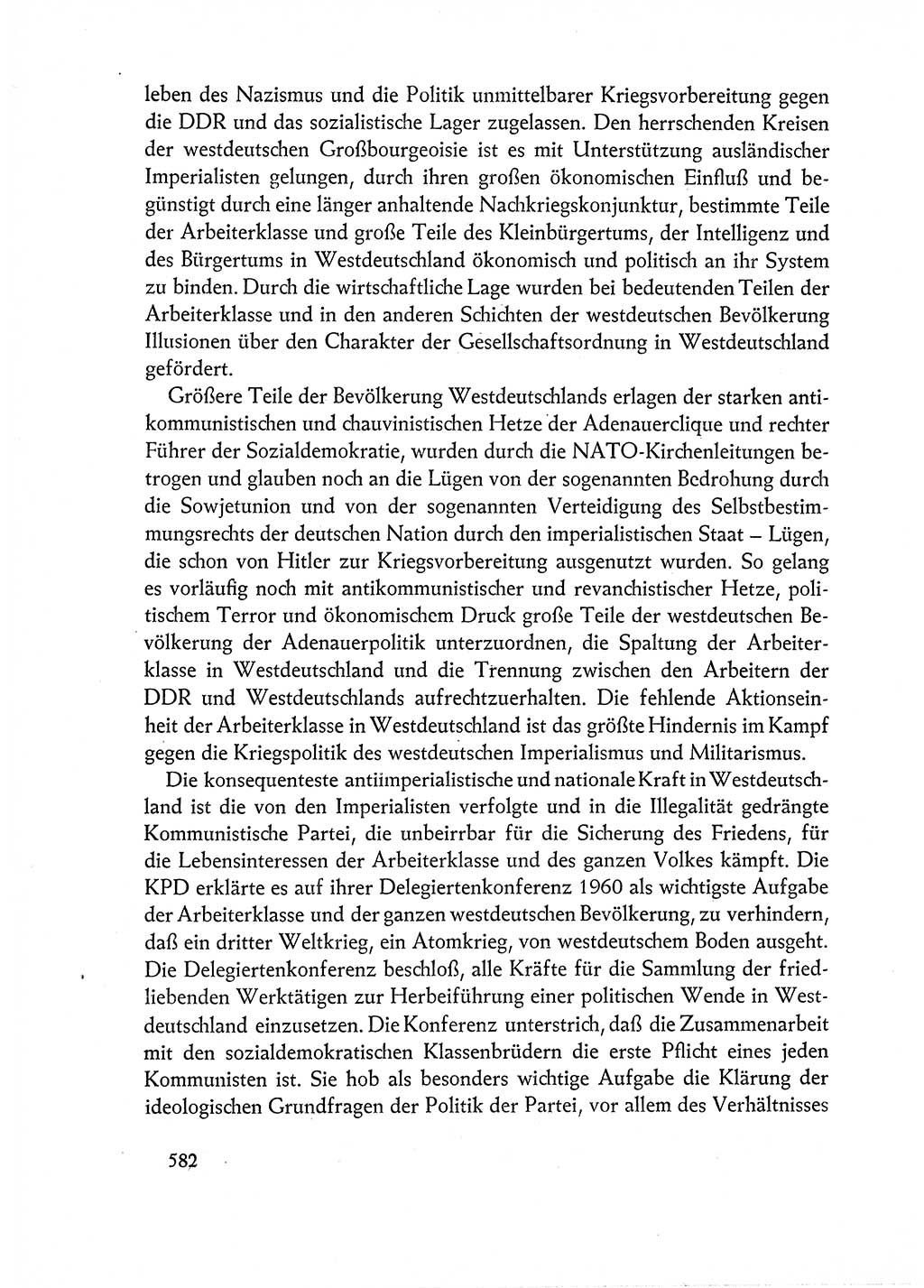 Dokumente der Sozialistischen Einheitspartei Deutschlands (SED) [Deutsche Demokratische Republik (DDR)] 1962-1963, Seite 582 (Dok. SED DDR 1962-1963, S. 582)