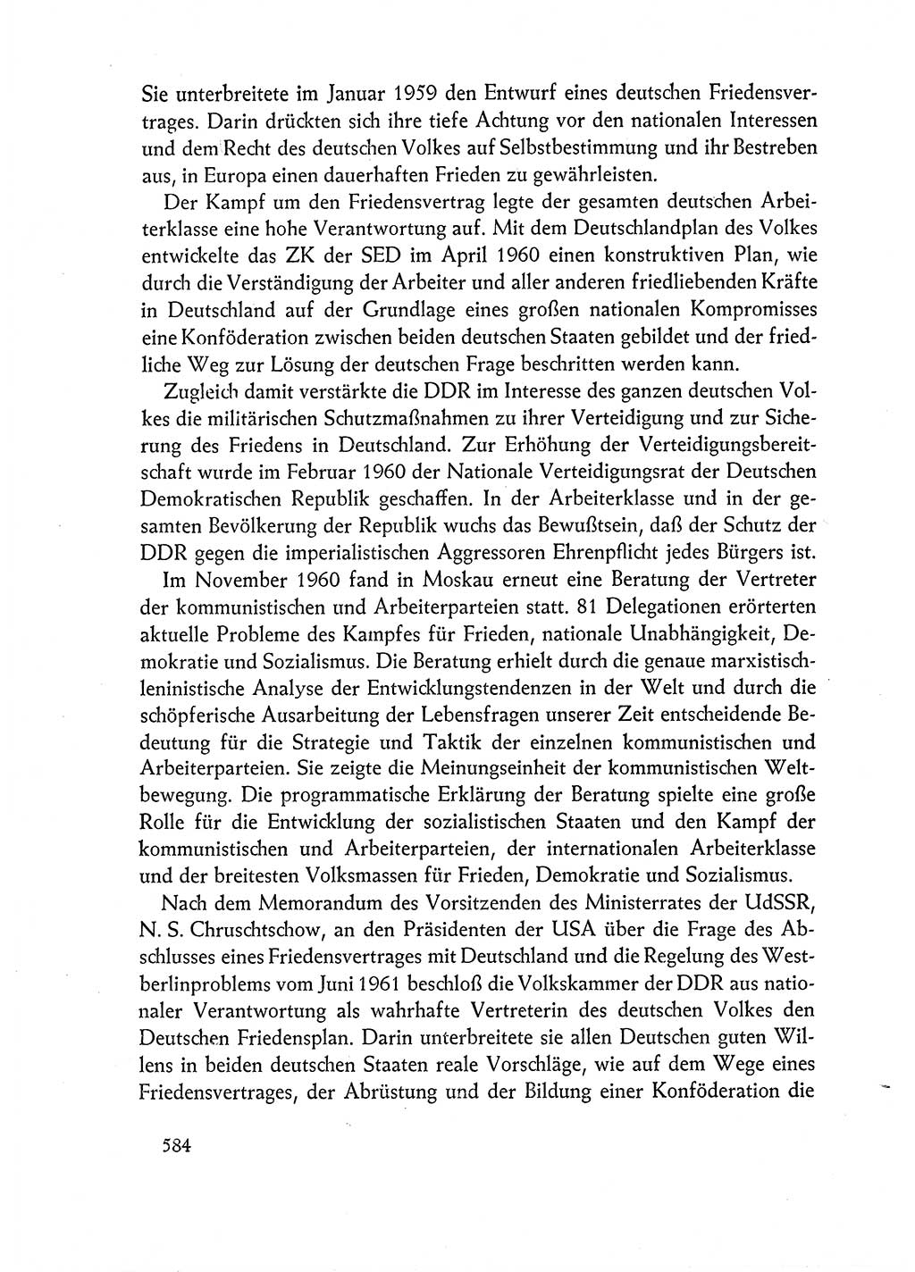Dokumente der Sozialistischen Einheitspartei Deutschlands (SED) [Deutsche Demokratische Republik (DDR)] 1962-1963, Seite 584 (Dok. SED DDR 1962-1963, S. 584)