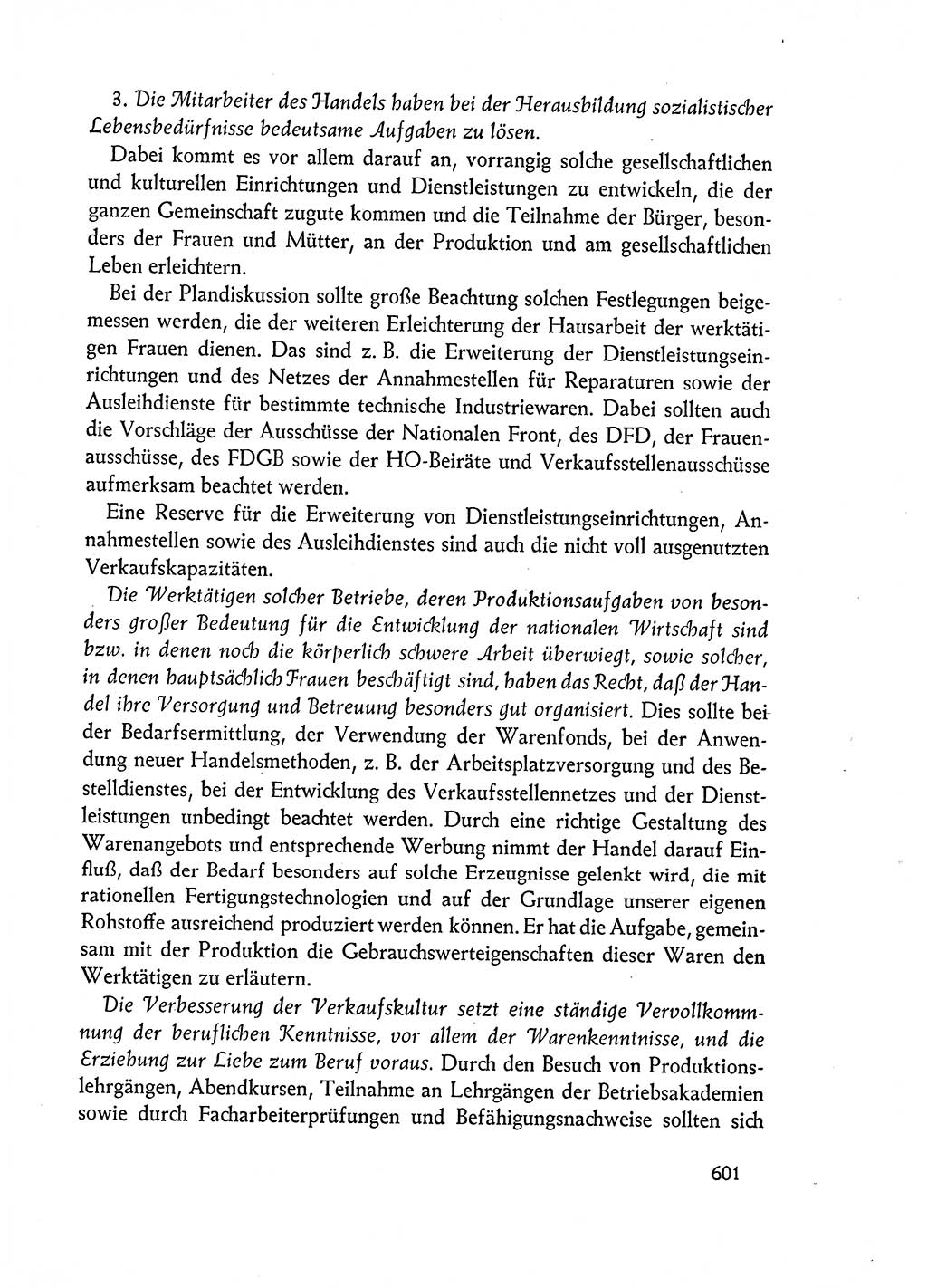 Dokumente der Sozialistischen Einheitspartei Deutschlands (SED) [Deutsche Demokratische Republik (DDR)] 1962-1963, Seite 601 (Dok. SED DDR 1962-1963, S. 601)