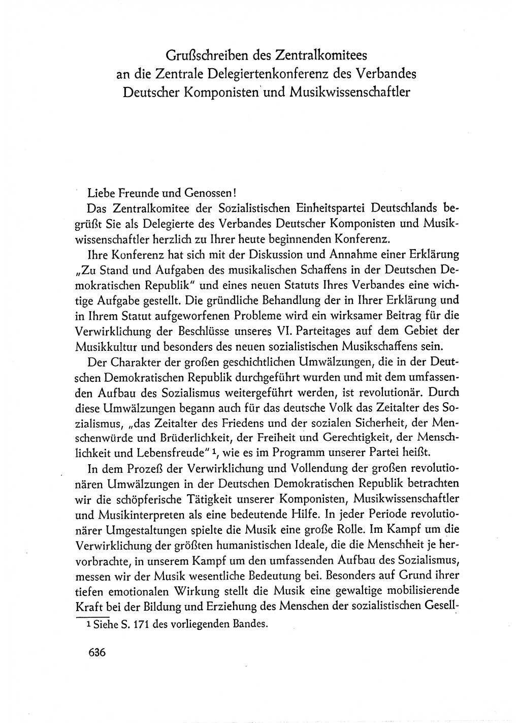 Dokumente der Sozialistischen Einheitspartei Deutschlands (SED) [Deutsche Demokratische Republik (DDR)] 1962-1963, Seite 636 (Dok. SED DDR 1962-1963, S. 636)