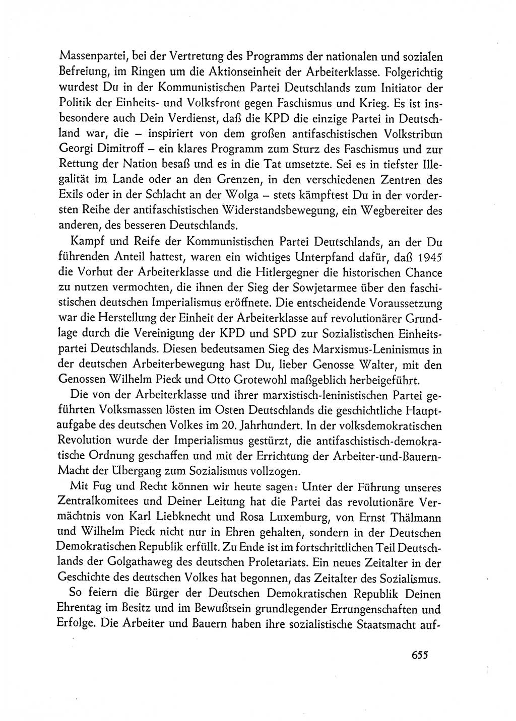 Dokumente der Sozialistischen Einheitspartei Deutschlands (SED) [Deutsche Demokratische Republik (DDR)] 1962-1963, Seite 655 (Dok. SED DDR 1962-1963, S. 655)