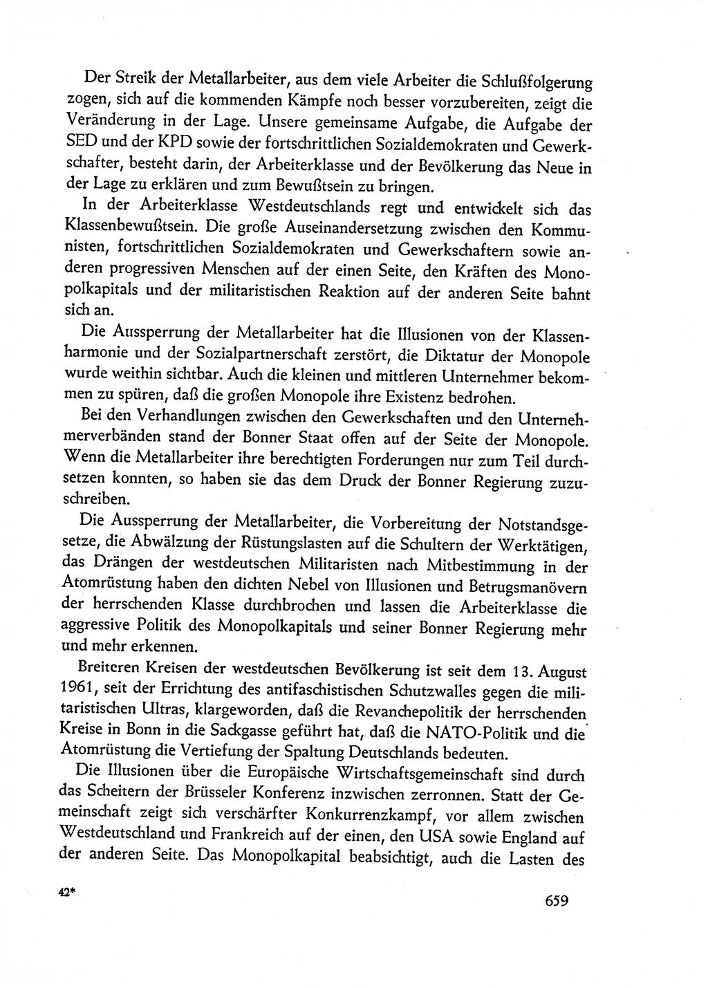 Dokumente der Sozialistischen Einheitspartei Deutschlands (SED) [Deutsche Demokratische Republik (DDR)] 1962-1963, Seite 659 (Dok. SED DDR 1962-1963, S. 659)
