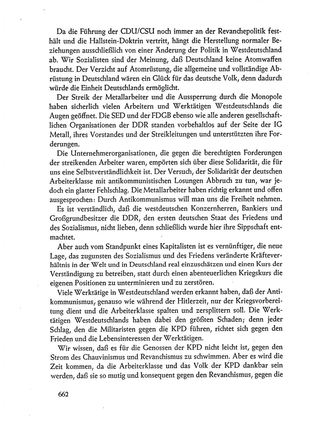 Dokumente der Sozialistischen Einheitspartei Deutschlands (SED) [Deutsche Demokratische Republik (DDR)] 1962-1963, Seite 662 (Dok. SED DDR 1962-1963, S. 662)