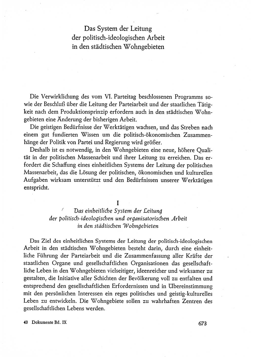 Dokumente der Sozialistischen Einheitspartei Deutschlands (SED) [Deutsche Demokratische Republik (DDR)] 1962-1963, Seite 673 (Dok. SED DDR 1962-1963, S. 673)