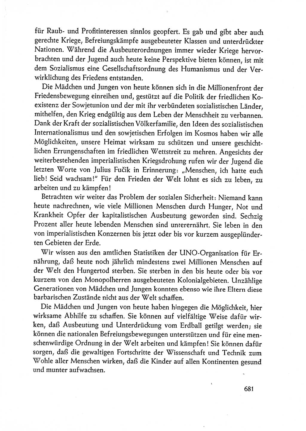 Dokumente der Sozialistischen Einheitspartei Deutschlands (SED) [Deutsche Demokratische Republik (DDR)] 1962-1963, Seite 681 (Dok. SED DDR 1962-1963, S. 681)