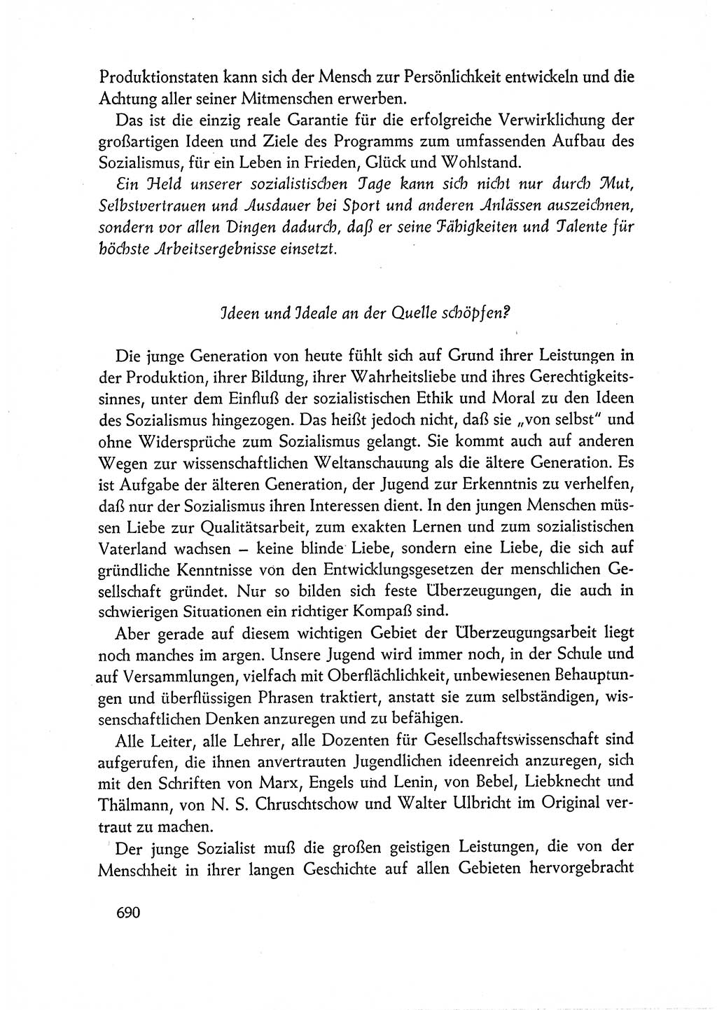 Dokumente der Sozialistischen Einheitspartei Deutschlands (SED) [Deutsche Demokratische Republik (DDR)] 1962-1963, Seite 690 (Dok. SED DDR 1962-1963, S. 690)