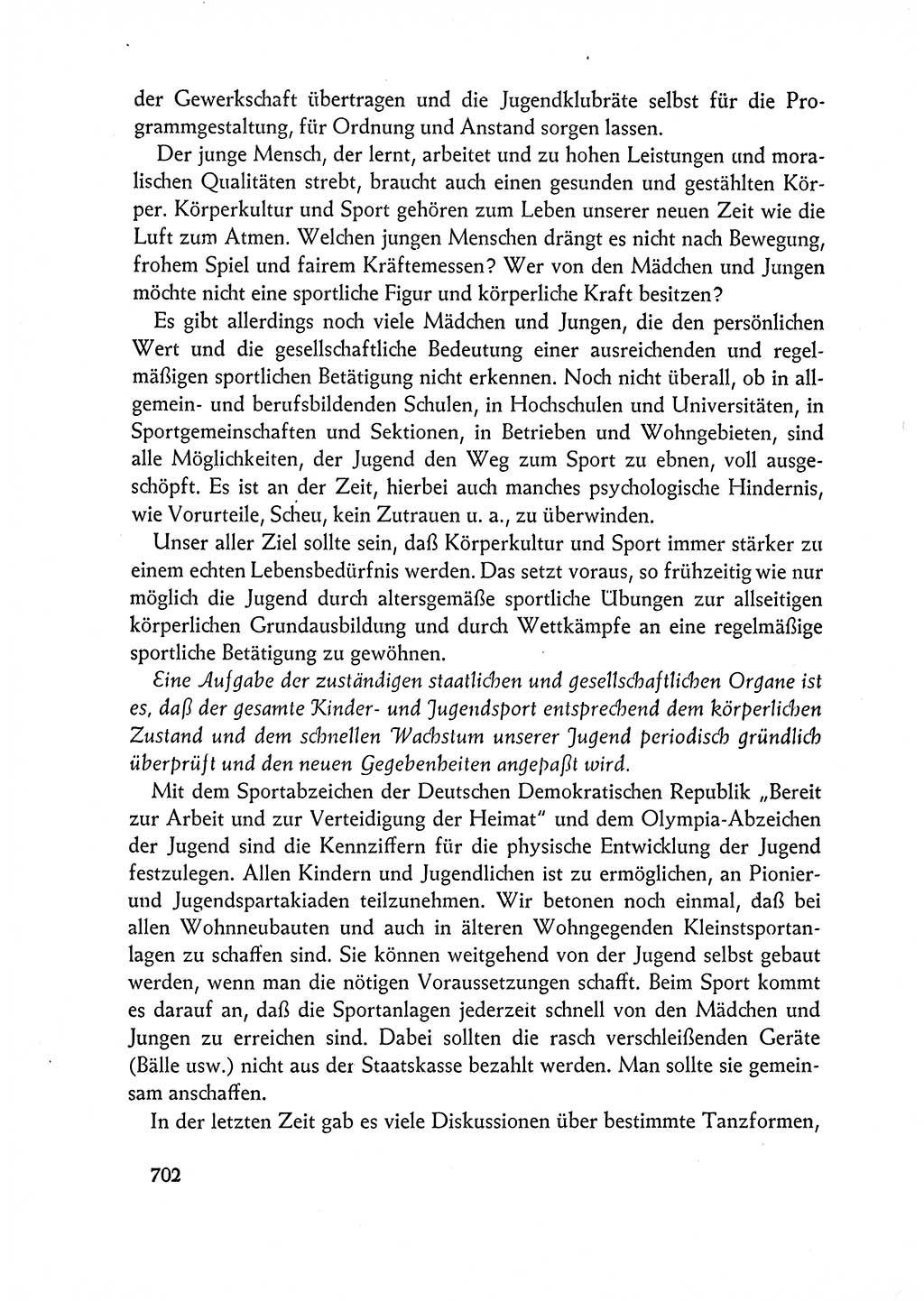 Dokumente der Sozialistischen Einheitspartei Deutschlands (SED) [Deutsche Demokratische Republik (DDR)] 1962-1963, Seite 702 (Dok. SED DDR 1962-1963, S. 702)