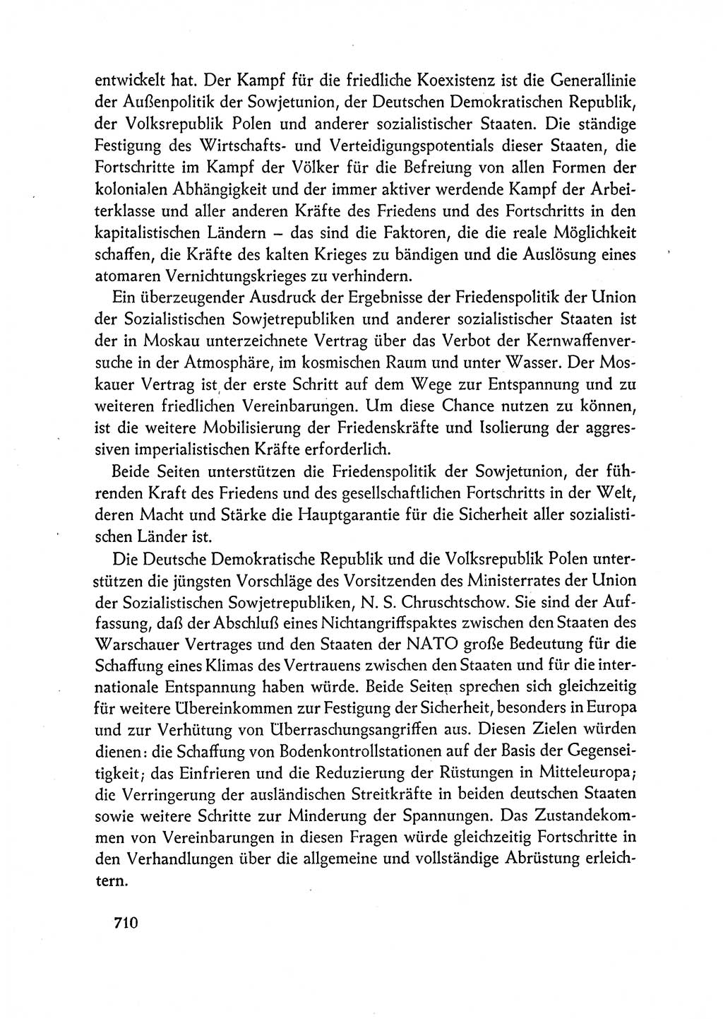 Dokumente der Sozialistischen Einheitspartei Deutschlands (SED) [Deutsche Demokratische Republik (DDR)] 1962-1963, Seite 710 (Dok. SED DDR 1962-1963, S. 710)