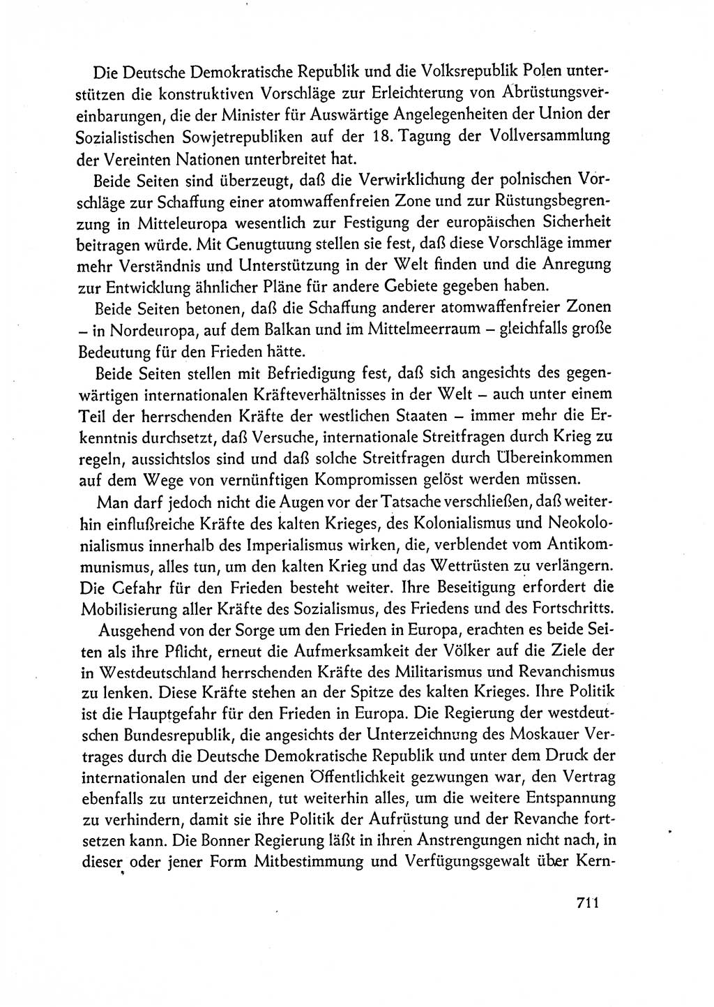 Dokumente der Sozialistischen Einheitspartei Deutschlands (SED) [Deutsche Demokratische Republik (DDR)] 1962-1963, Seite 711 (Dok. SED DDR 1962-1963, S. 711)