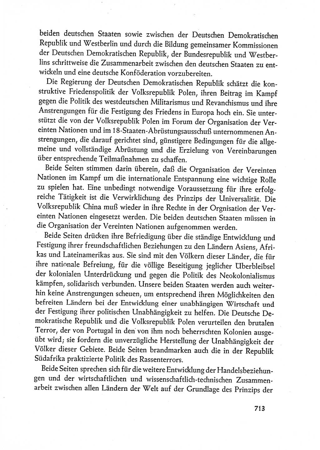 Dokumente der Sozialistischen Einheitspartei Deutschlands (SED) [Deutsche Demokratische Republik (DDR)] 1962-1963, Seite 713 (Dok. SED DDR 1962-1963, S. 713)