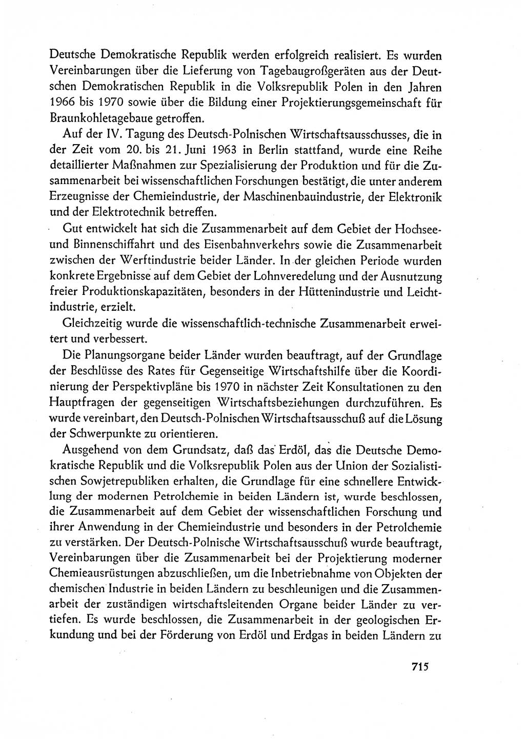 Dokumente der Sozialistischen Einheitspartei Deutschlands (SED) [Deutsche Demokratische Republik (DDR)] 1962-1963, Seite 715 (Dok. SED DDR 1962-1963, S. 715)