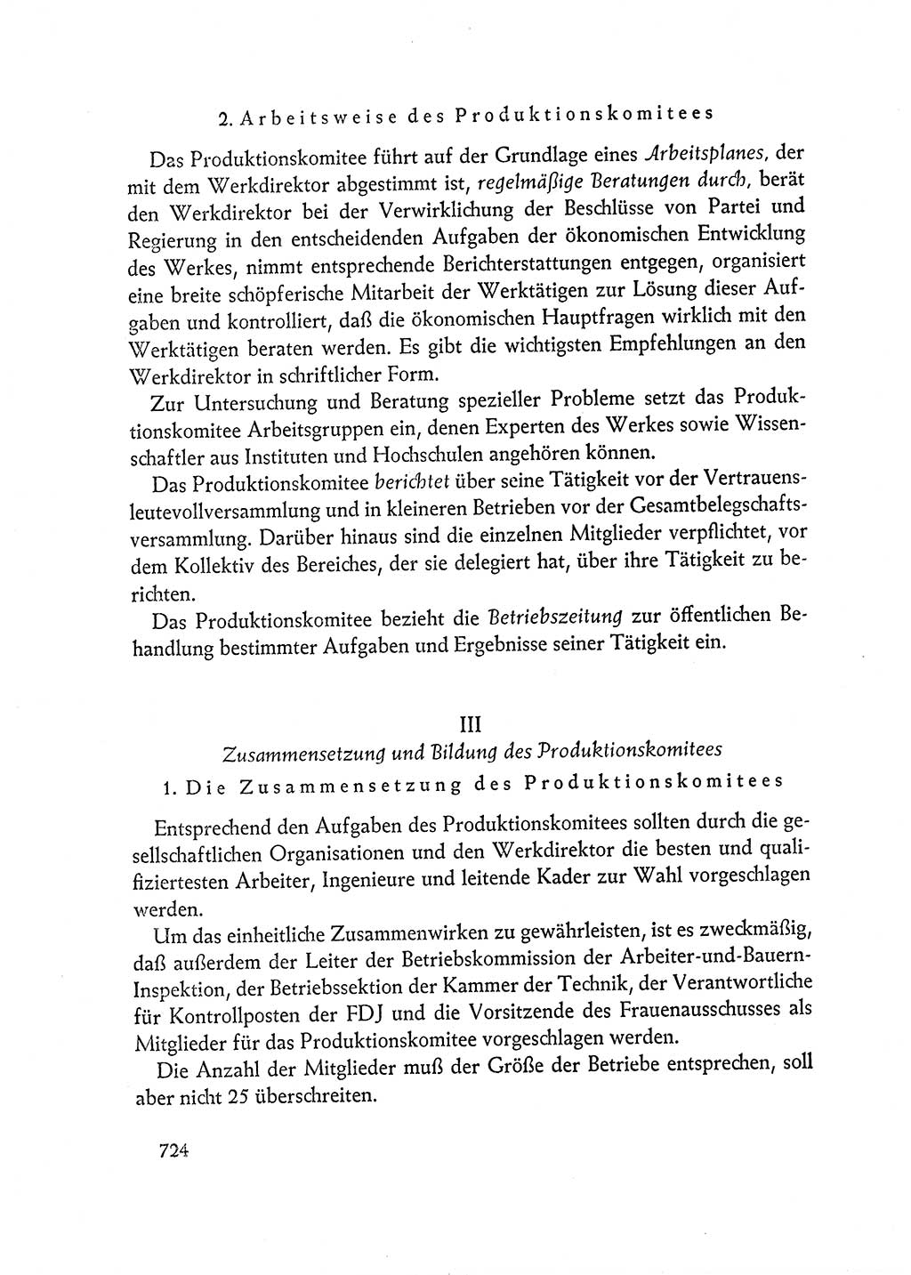 Dokumente der Sozialistischen Einheitspartei Deutschlands (SED) [Deutsche Demokratische Republik (DDR)] 1962-1963, Seite 724 (Dok. SED DDR 1962-1963, S. 724)