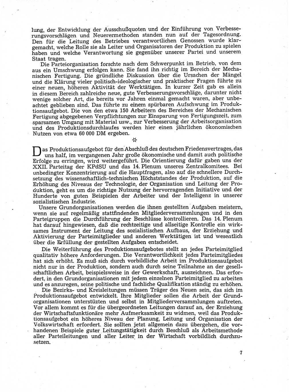Neuer Weg (NW), Organ des Zentralkomitees (ZK) der SED (Sozialistische Einheitspartei Deutschlands) für Fragen des Parteilebens, 17. Jahrgang [Deutsche Demokratische Republik (DDR)] 1962, Seite 7 (NW ZK SED DDR 1962, S. 7)