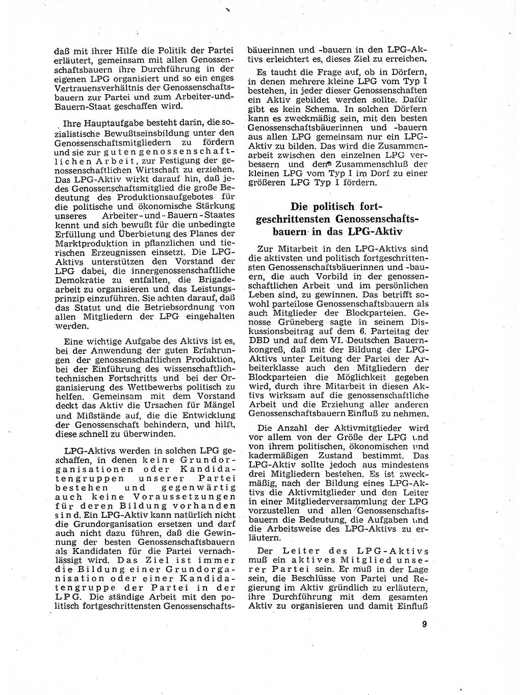 Neuer Weg (NW), Organ des Zentralkomitees (ZK) der SED (Sozialistische Einheitspartei Deutschlands) für Fragen des Parteilebens, 17. Jahrgang [Deutsche Demokratische Republik (DDR)] 1962, Seite 9 (NW ZK SED DDR 1962, S. 9)