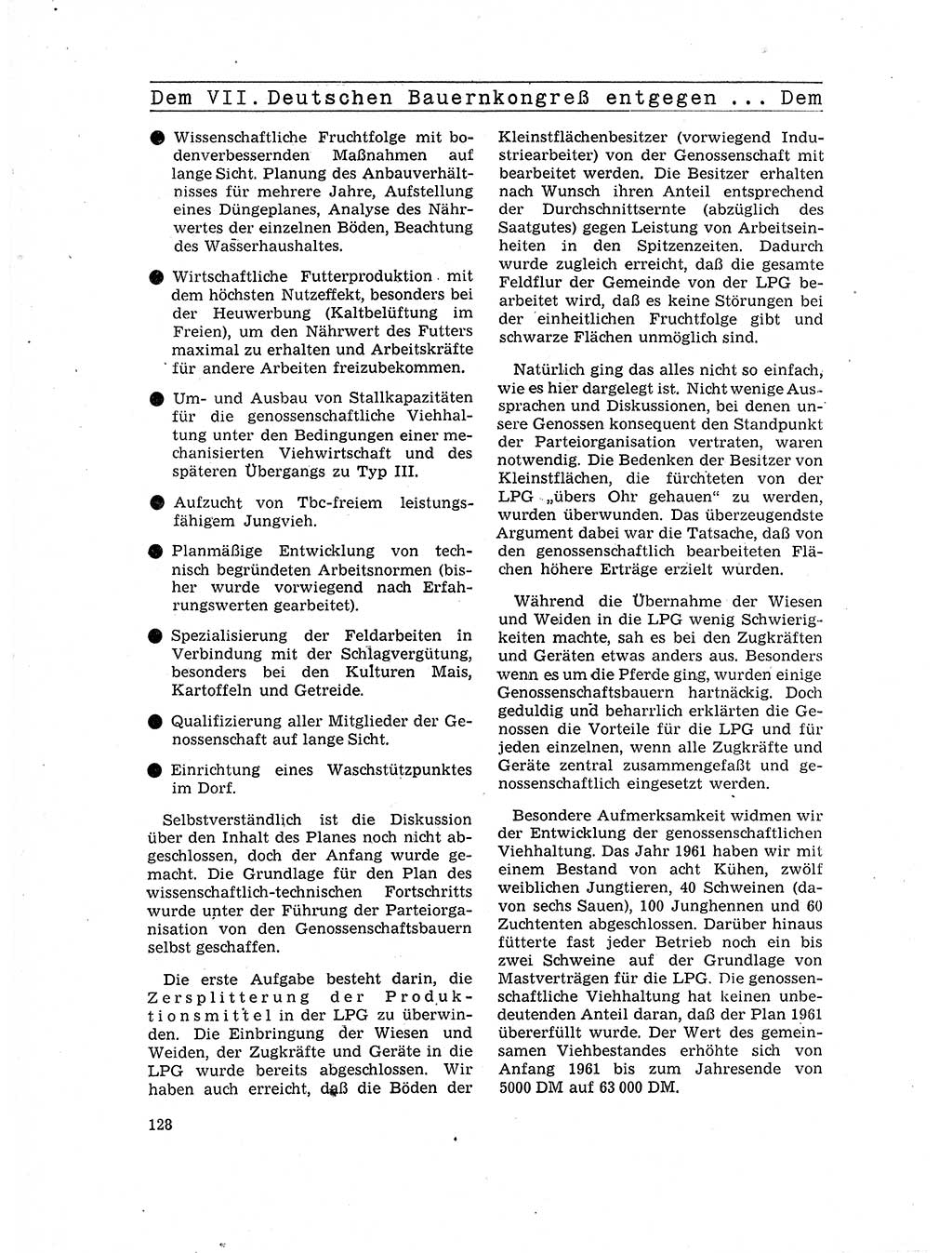 Neuer Weg (NW), Organ des Zentralkomitees (ZK) der SED (Sozialistische Einheitspartei Deutschlands) für Fragen des Parteilebens, 17. Jahrgang [Deutsche Demokratische Republik (DDR)] 1962, Seite 128 (NW ZK SED DDR 1962, S. 128)