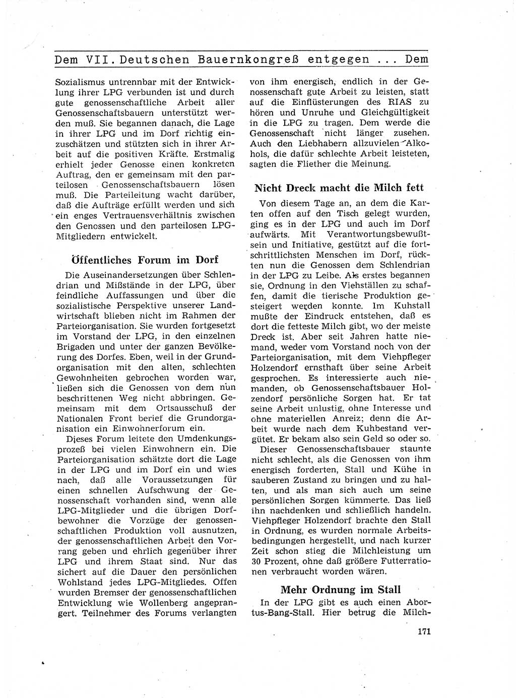 Neuer Weg (NW), Organ des Zentralkomitees (ZK) der SED (Sozialistische Einheitspartei Deutschlands) für Fragen des Parteilebens, 17. Jahrgang [Deutsche Demokratische Republik (DDR)] 1962, Seite 171 (NW ZK SED DDR 1962, S. 171)