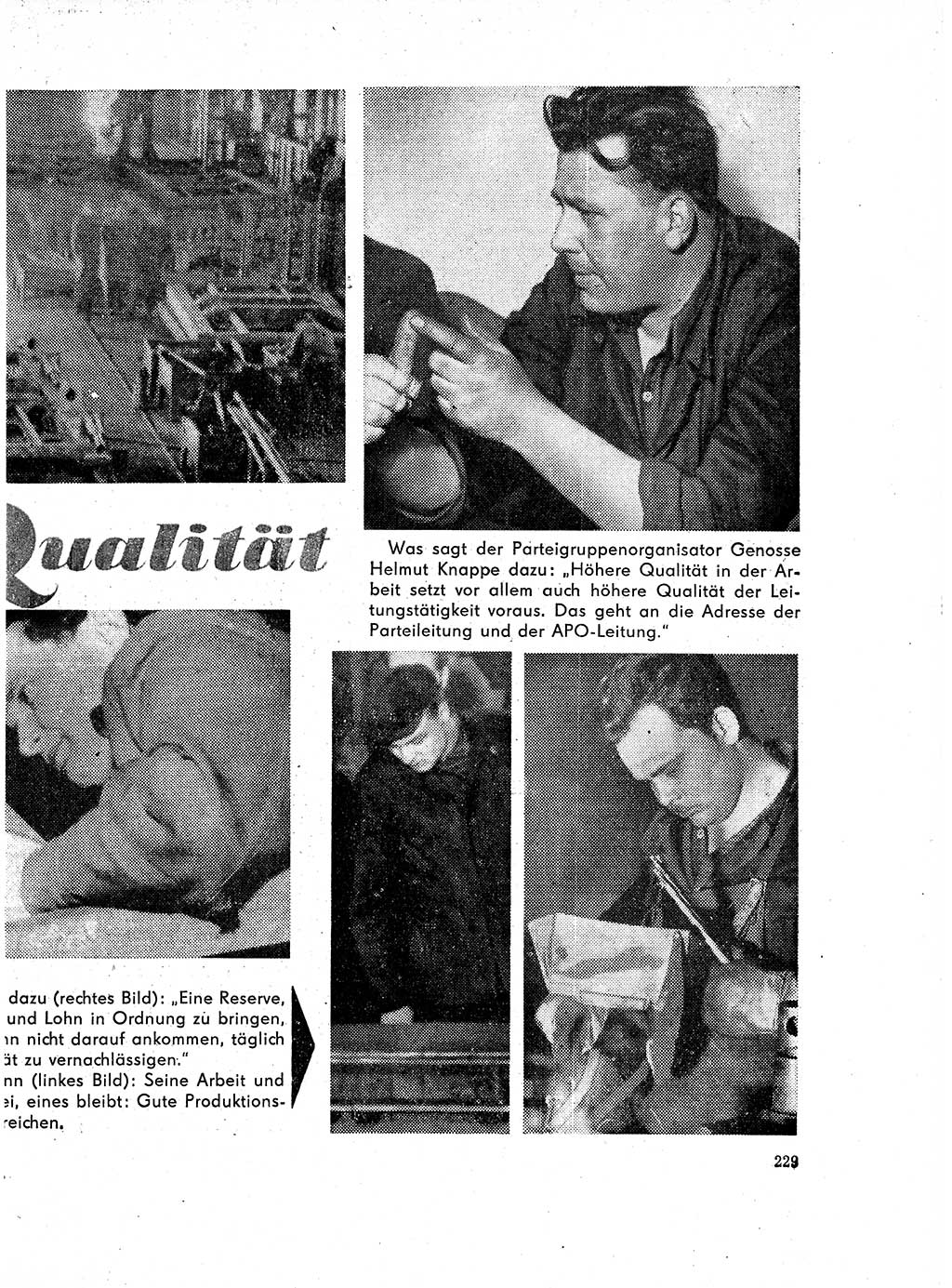 Neuer Weg (NW), Organ des Zentralkomitees (ZK) der SED (Sozialistische Einheitspartei Deutschlands) für Fragen des Parteilebens, 17. Jahrgang [Deutsche Demokratische Republik (DDR)] 1962, Seite 229 (NW ZK SED DDR 1962, S. 229)