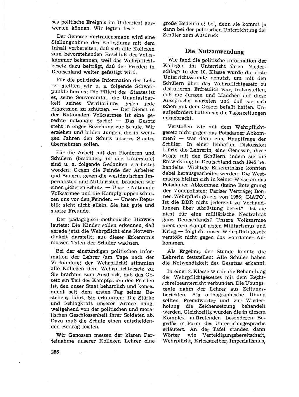 Neuer Weg (NW), Organ des Zentralkomitees (ZK) der SED (Sozialistische Einheitspartei Deutschlands) für Fragen des Parteilebens, 17. Jahrgang [Deutsche Demokratische Republik (DDR)] 1962, Seite 256 (NW ZK SED DDR 1962, S. 256)