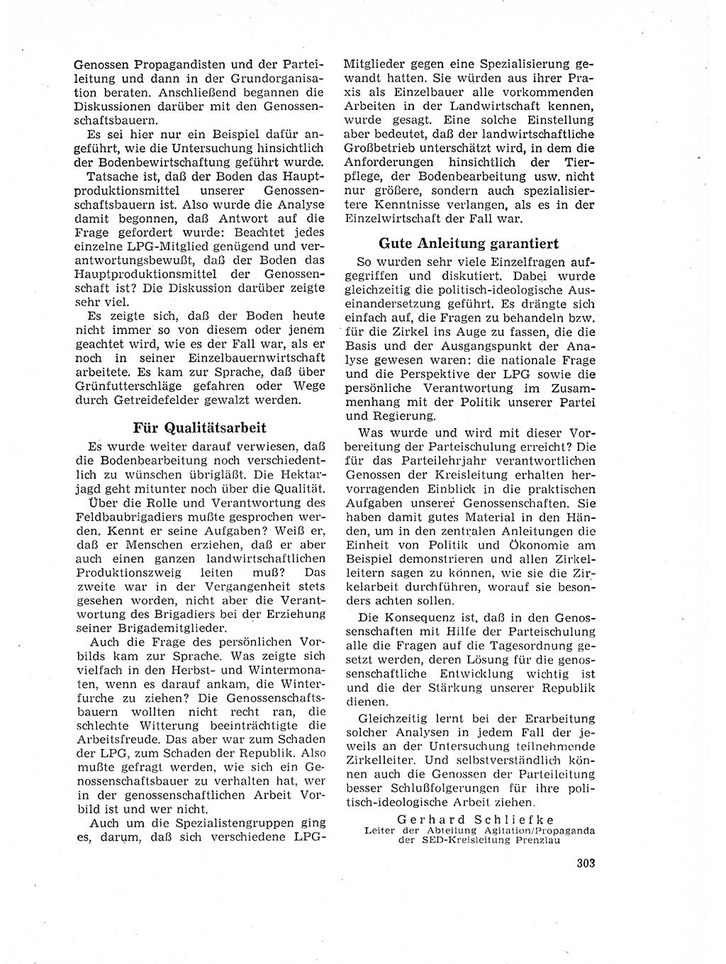 Neuer Weg (NW), Organ des Zentralkomitees (ZK) der SED (Sozialistische Einheitspartei Deutschlands) für Fragen des Parteilebens, 17. Jahrgang [Deutsche Demokratische Republik (DDR)] 1962, Seite 303 (NW ZK SED DDR 1962, S. 303)
