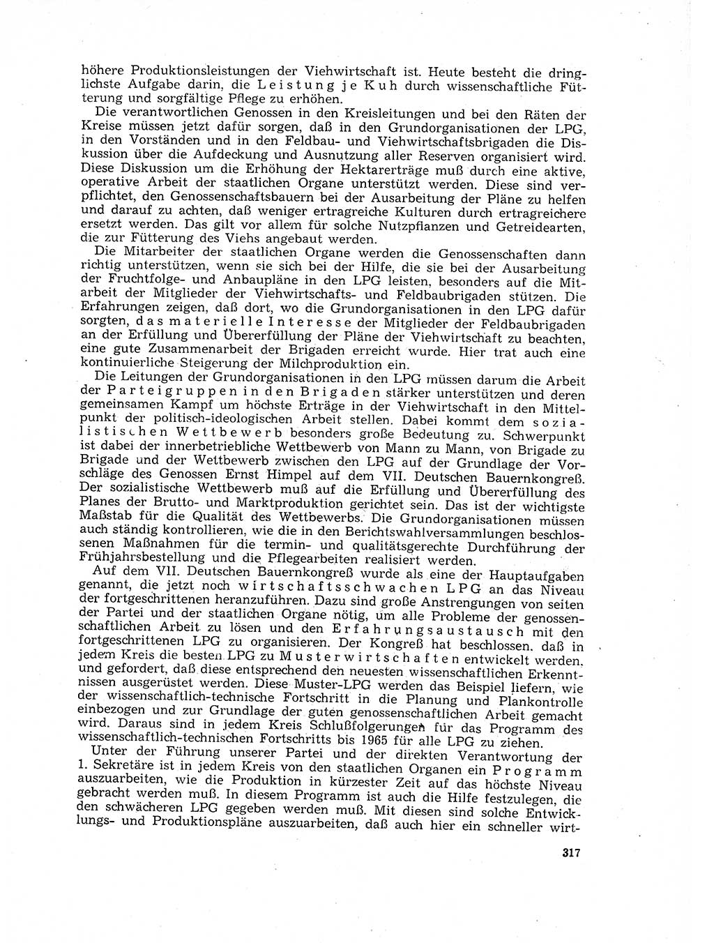Neuer Weg (NW), Organ des Zentralkomitees (ZK) der SED (Sozialistische Einheitspartei Deutschlands) für Fragen des Parteilebens, 17. Jahrgang [Deutsche Demokratische Republik (DDR)] 1962, Seite 317 (NW ZK SED DDR 1962, S. 317)