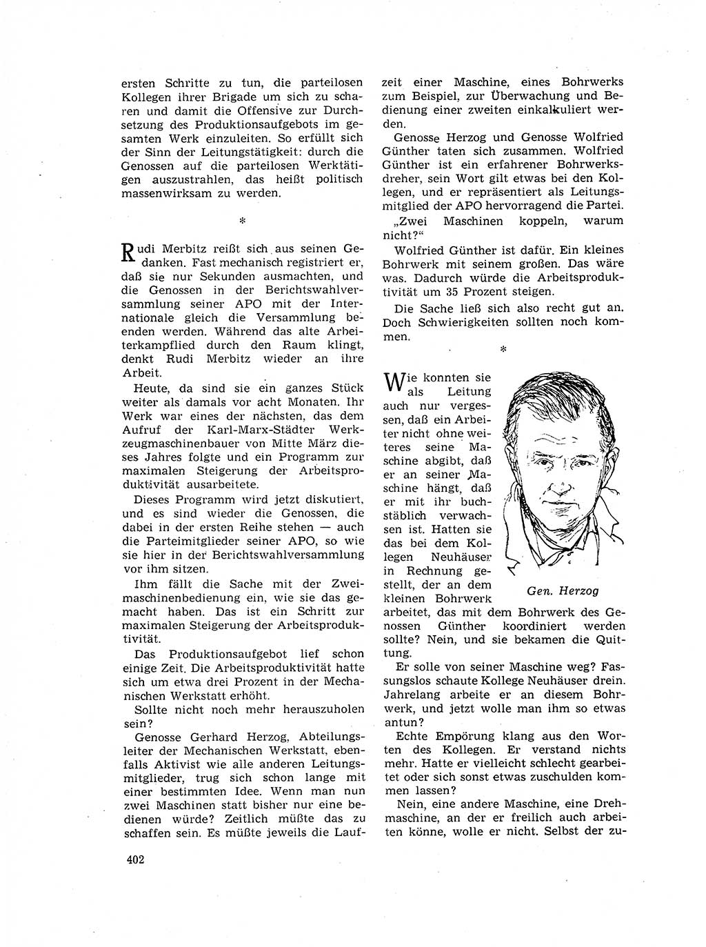 Neuer Weg (NW), Organ des Zentralkomitees (ZK) der SED (Sozialistische Einheitspartei Deutschlands) für Fragen des Parteilebens, 17. Jahrgang [Deutsche Demokratische Republik (DDR)] 1962, Seite 402 (NW ZK SED DDR 1962, S. 402)