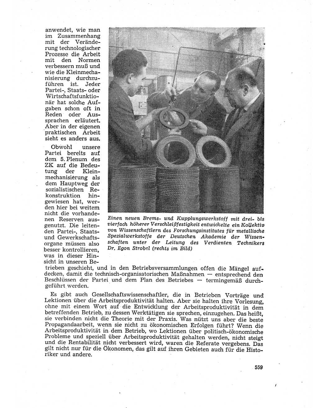 Neuer Weg (NW), Organ des Zentralkomitees (ZK) der SED (Sozialistische Einheitspartei Deutschlands) für Fragen des Parteilebens, 17. Jahrgang [Deutsche Demokratische Republik (DDR)] 1962, Seite 559 (NW ZK SED DDR 1962, S. 559)