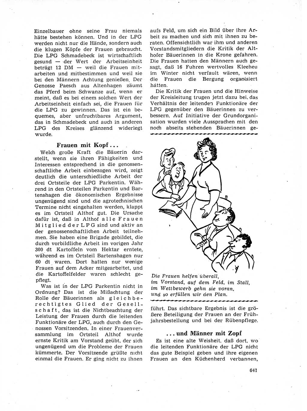 Neuer Weg (NW), Organ des Zentralkomitees (ZK) der SED (Sozialistische Einheitspartei Deutschlands) für Fragen des Parteilebens, 17. Jahrgang [Deutsche Demokratische Republik (DDR)] 1962, Seite 641 (NW ZK SED DDR 1962, S. 641)