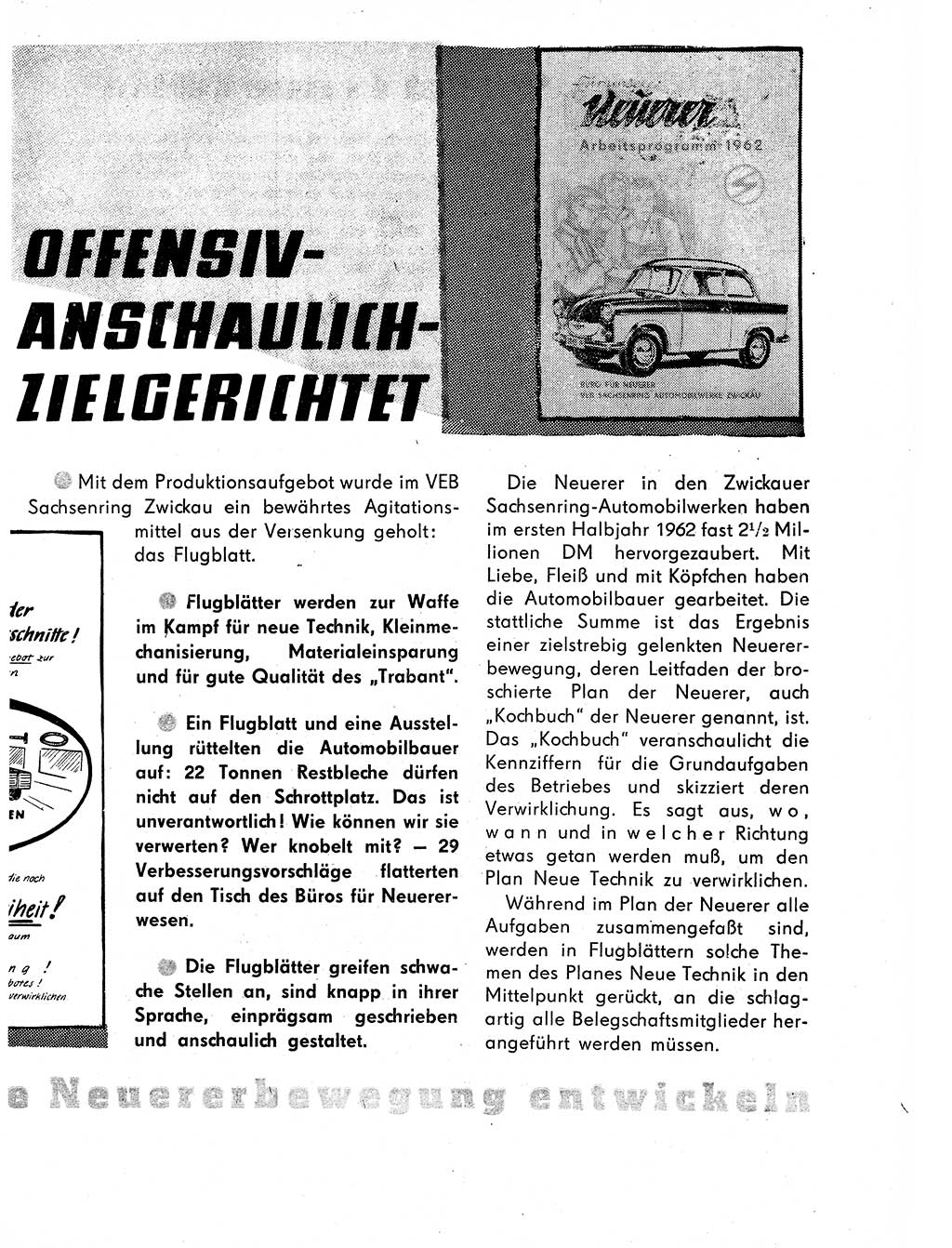 Neuer Weg (NW), Organ des Zentralkomitees (ZK) der SED (Sozialistische Einheitspartei Deutschlands) für Fragen des Parteilebens, 17. Jahrgang [Deutsche Demokratische Republik (DDR)] 1962, Seite 721 (NW ZK SED DDR 1962, S. 721)