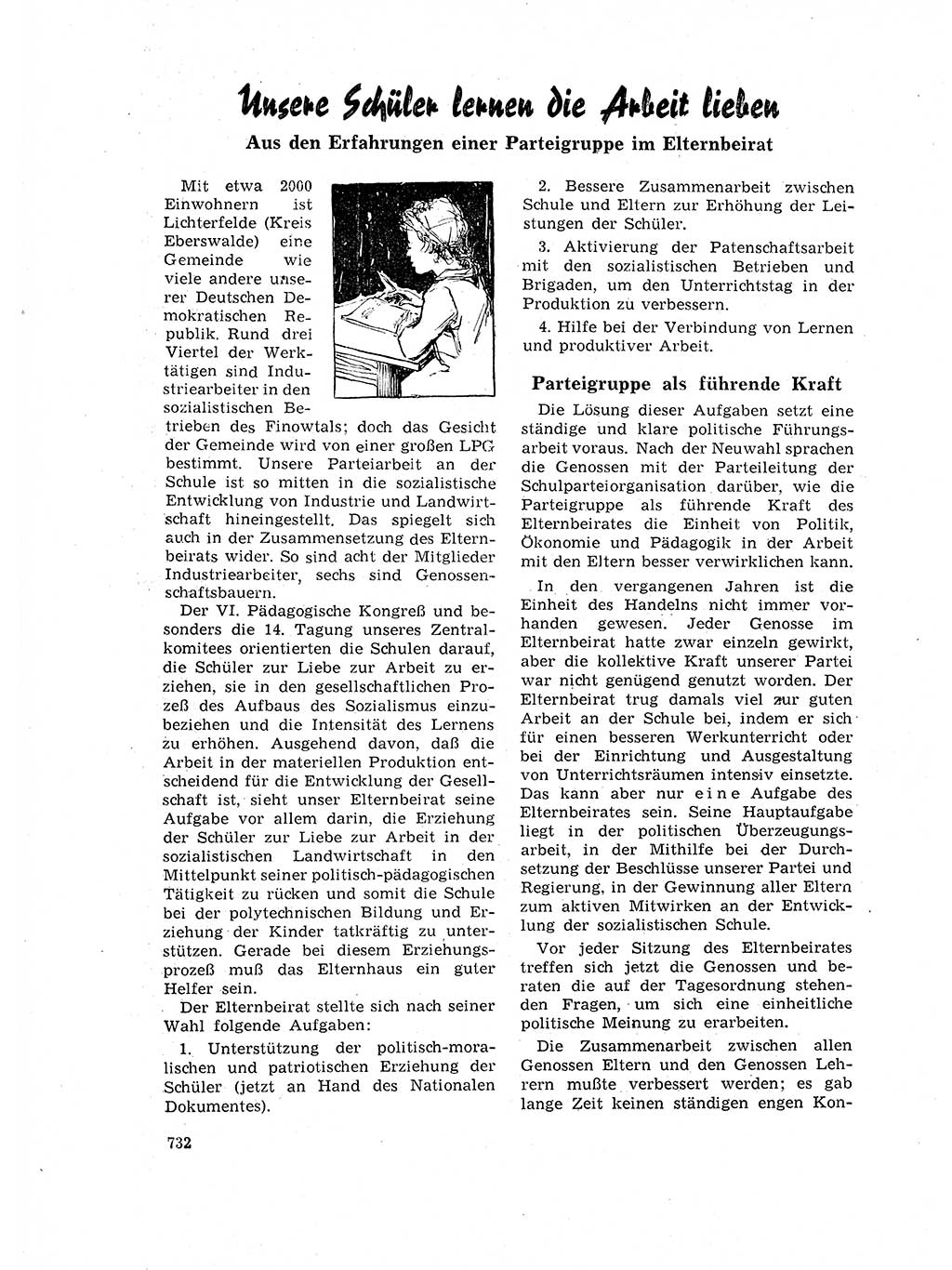 Neuer Weg (NW), Organ des Zentralkomitees (ZK) der SED (Sozialistische Einheitspartei Deutschlands) für Fragen des Parteilebens, 17. Jahrgang [Deutsche Demokratische Republik (DDR)] 1962, Seite 732 (NW ZK SED DDR 1962, S. 732)