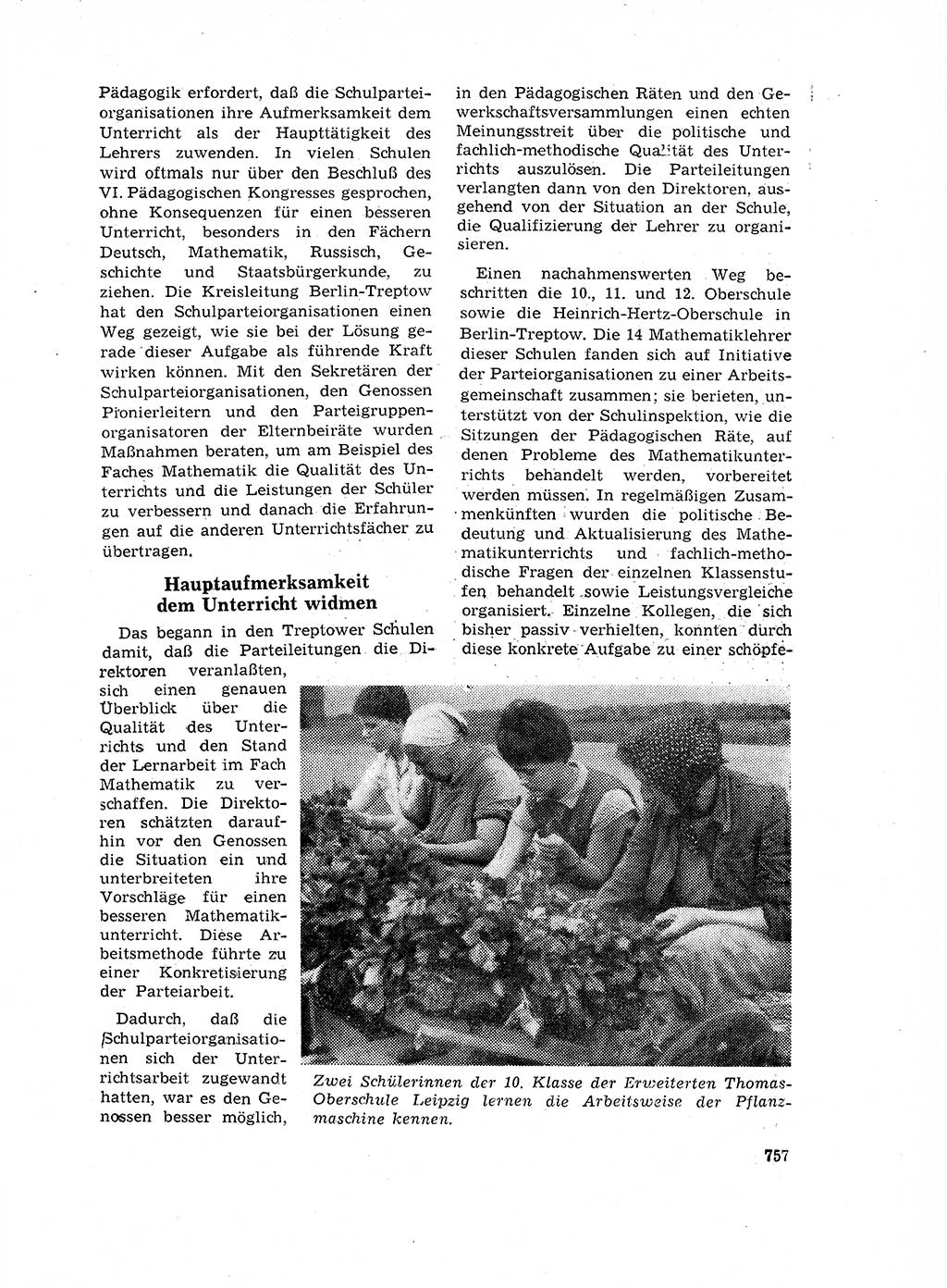 Neuer Weg (NW), Organ des Zentralkomitees (ZK) der SED (Sozialistische Einheitspartei Deutschlands) für Fragen des Parteilebens, 17. Jahrgang [Deutsche Demokratische Republik (DDR)] 1962, Seite 757 (NW ZK SED DDR 1962, S. 757)