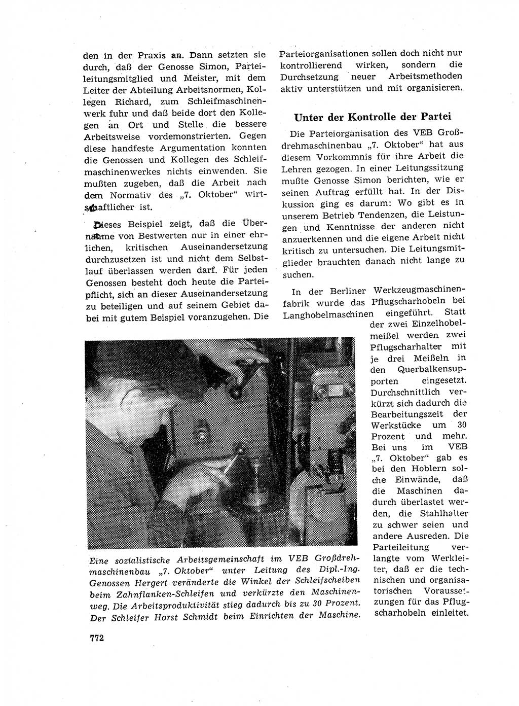 Neuer Weg (NW), Organ des Zentralkomitees (ZK) der SED (Sozialistische Einheitspartei Deutschlands) für Fragen des Parteilebens, 17. Jahrgang [Deutsche Demokratische Republik (DDR)] 1962, Seite 772 (NW ZK SED DDR 1962, S. 772)