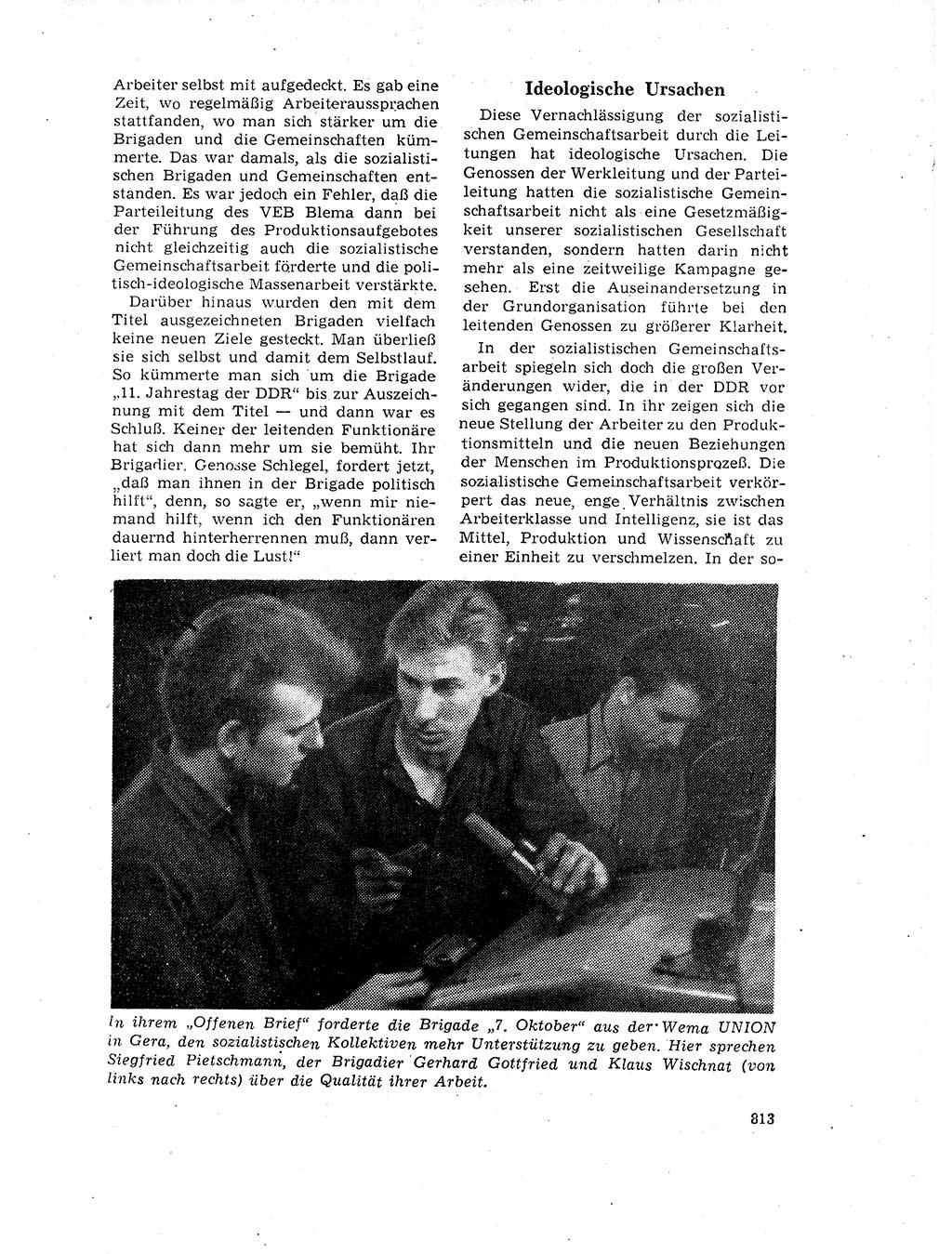 Neuer Weg (NW), Organ des Zentralkomitees (ZK) der SED (Sozialistische Einheitspartei Deutschlands) für Fragen des Parteilebens, 17. Jahrgang [Deutsche Demokratische Republik (DDR)] 1962, Seite 813 (NW ZK SED DDR 1962, S. 813)