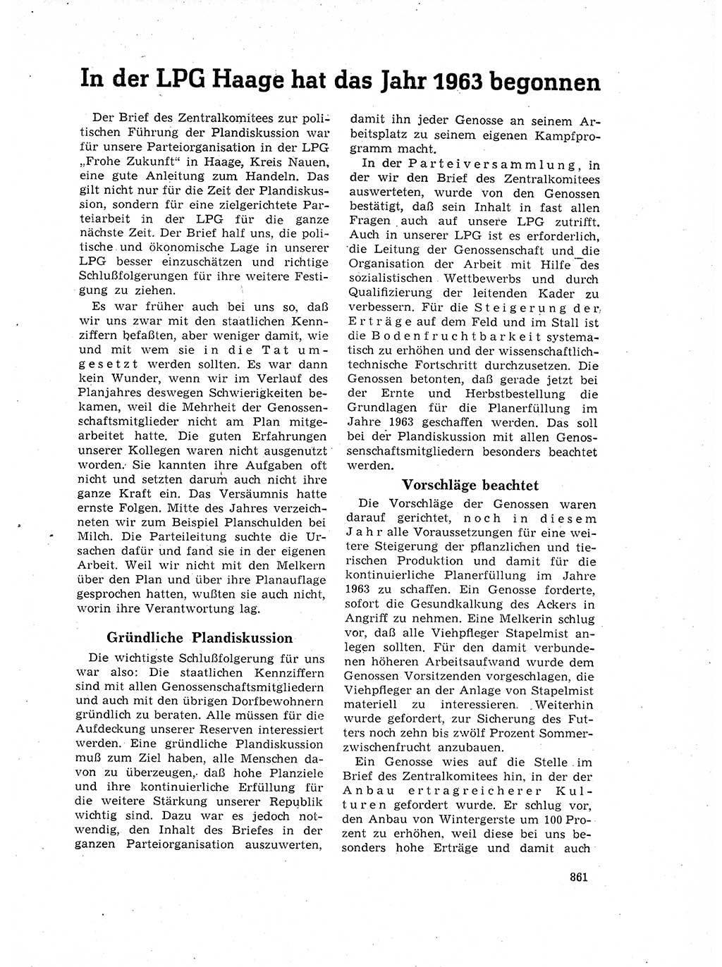 Neuer Weg (NW), Organ des Zentralkomitees (ZK) der SED (Sozialistische Einheitspartei Deutschlands) für Fragen des Parteilebens, 17. Jahrgang [Deutsche Demokratische Republik (DDR)] 1962, Seite 861 (NW ZK SED DDR 1962, S. 861)