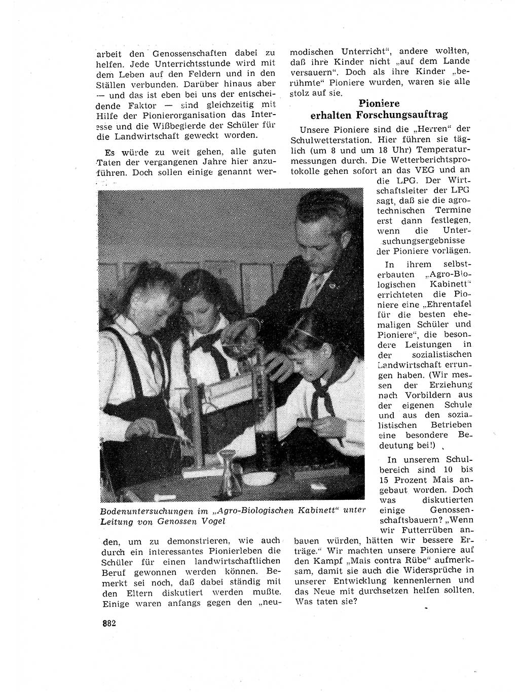 Neuer Weg (NW), Organ des Zentralkomitees (ZK) der SED (Sozialistische Einheitspartei Deutschlands) für Fragen des Parteilebens, 17. Jahrgang [Deutsche Demokratische Republik (DDR)] 1962, Seite 882 (NW ZK SED DDR 1962, S. 882)