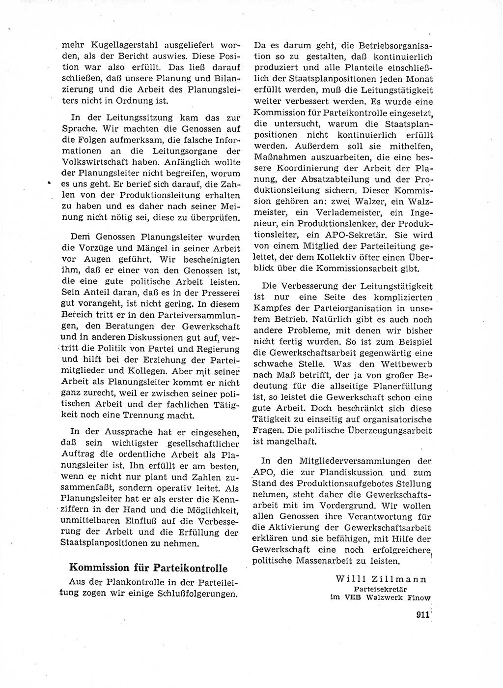 Neuer Weg (NW), Organ des Zentralkomitees (ZK) der SED (Sozialistische Einheitspartei Deutschlands) für Fragen des Parteilebens, 17. Jahrgang [Deutsche Demokratische Republik (DDR)] 1962, Seite 911 (NW ZK SED DDR 1962, S. 911)