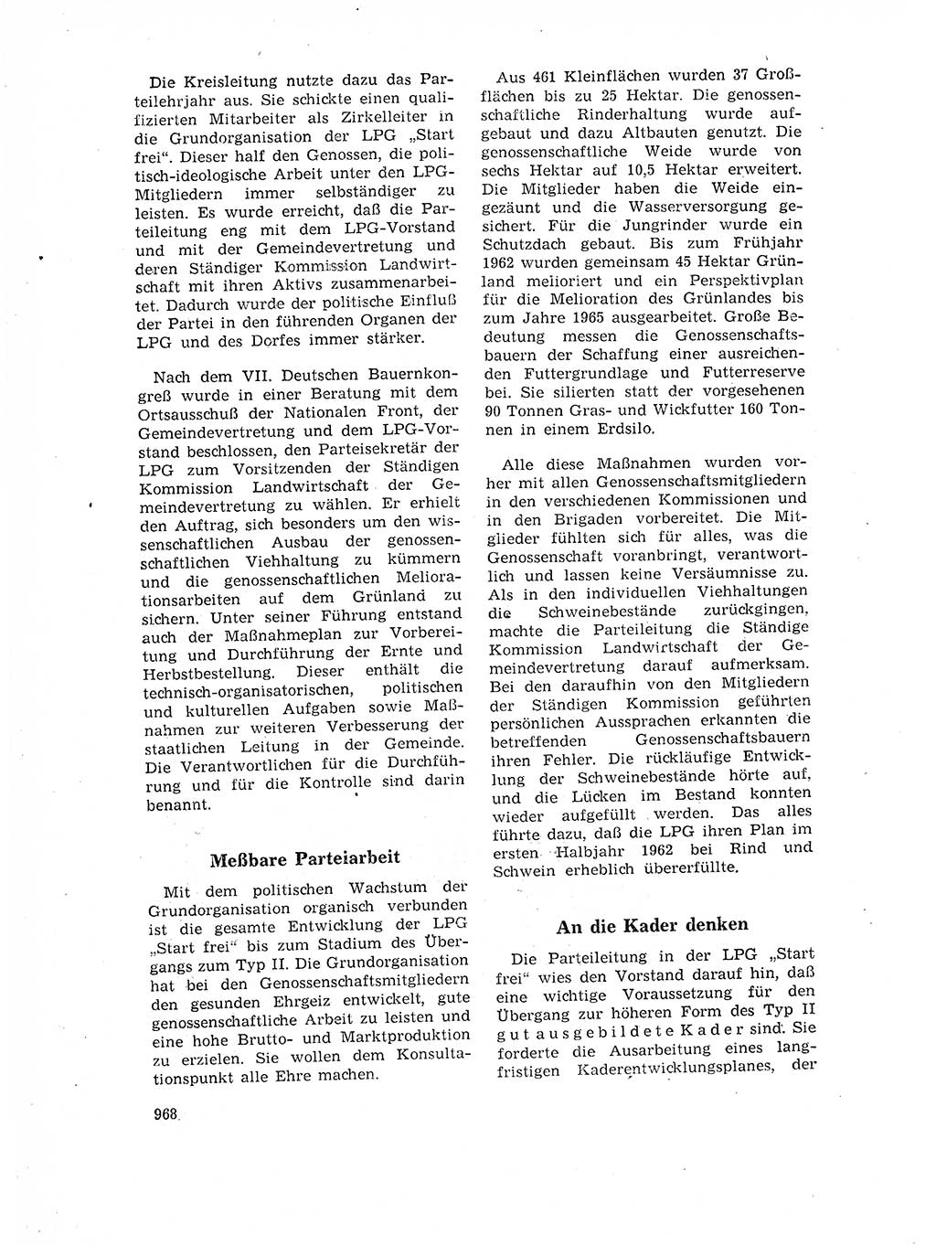 Neuer Weg (NW), Organ des Zentralkomitees (ZK) der SED (Sozialistische Einheitspartei Deutschlands) für Fragen des Parteilebens, 17. Jahrgang [Deutsche Demokratische Republik (DDR)] 1962, Seite 968 (NW ZK SED DDR 1962, S. 968)