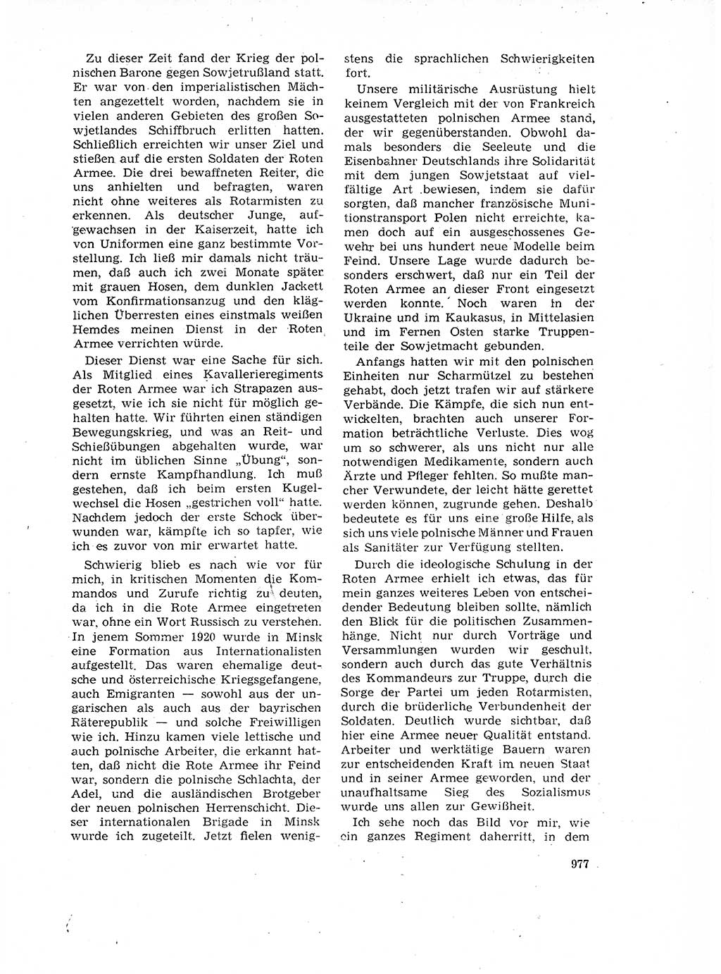 Neuer Weg (NW), Organ des Zentralkomitees (ZK) der SED (Sozialistische Einheitspartei Deutschlands) für Fragen des Parteilebens, 17. Jahrgang [Deutsche Demokratische Republik (DDR)] 1962, Seite 977 (NW ZK SED DDR 1962, S. 977)