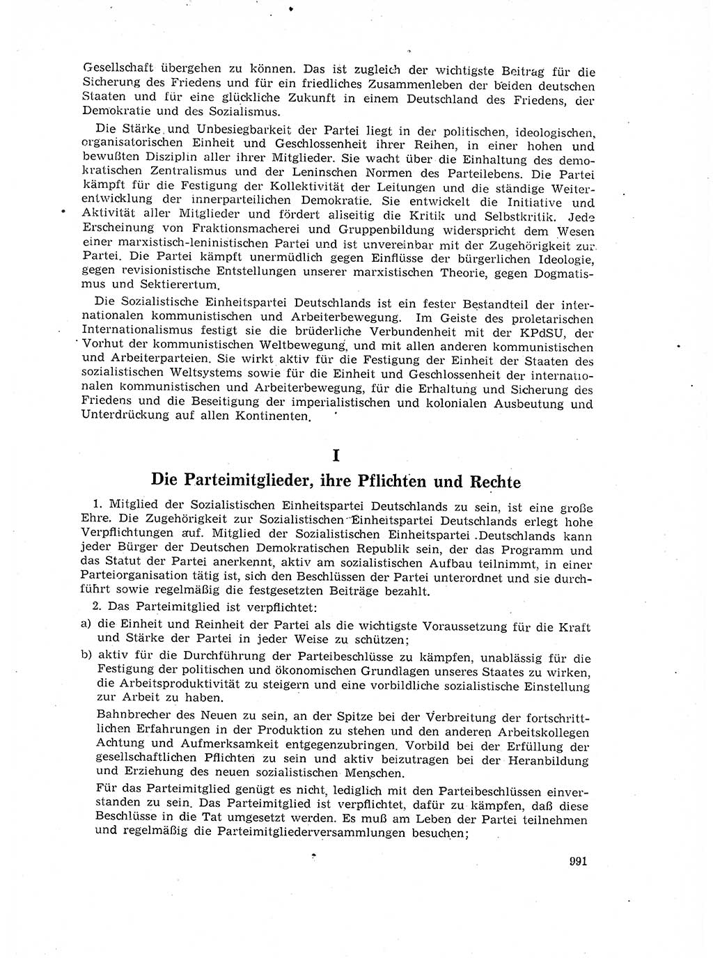 Neuer Weg (NW), Organ des Zentralkomitees (ZK) der SED (Sozialistische Einheitspartei Deutschlands) für Fragen des Parteilebens, 17. Jahrgang [Deutsche Demokratische Republik (DDR)] 1962, Seite 991 (NW ZK SED DDR 1962, S. 991)