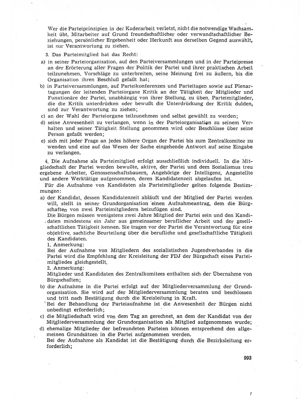 Neuer Weg (NW), Organ des Zentralkomitees (ZK) der SED (Sozialistische Einheitspartei Deutschlands) für Fragen des Parteilebens, 17. Jahrgang [Deutsche Demokratische Republik (DDR)] 1962, Seite 993 (NW ZK SED DDR 1962, S. 993)