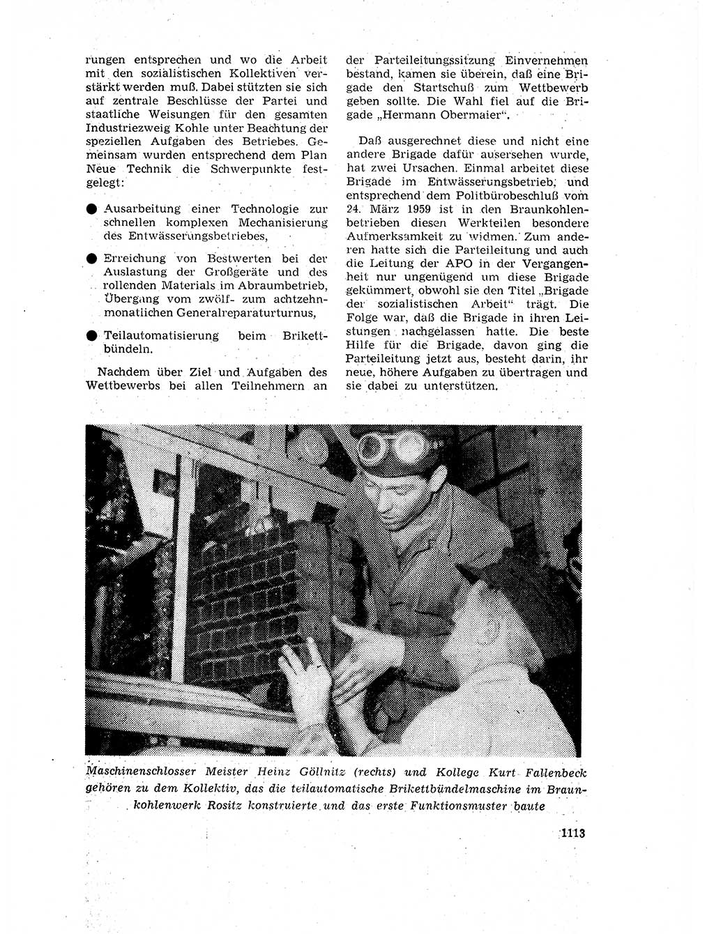 Neuer Weg (NW), Organ des Zentralkomitees (ZK) der SED (Sozialistische Einheitspartei Deutschlands) für Fragen des Parteilebens, 17. Jahrgang [Deutsche Demokratische Republik (DDR)] 1962, Seite 1113 (NW ZK SED DDR 1962, S. 1113)