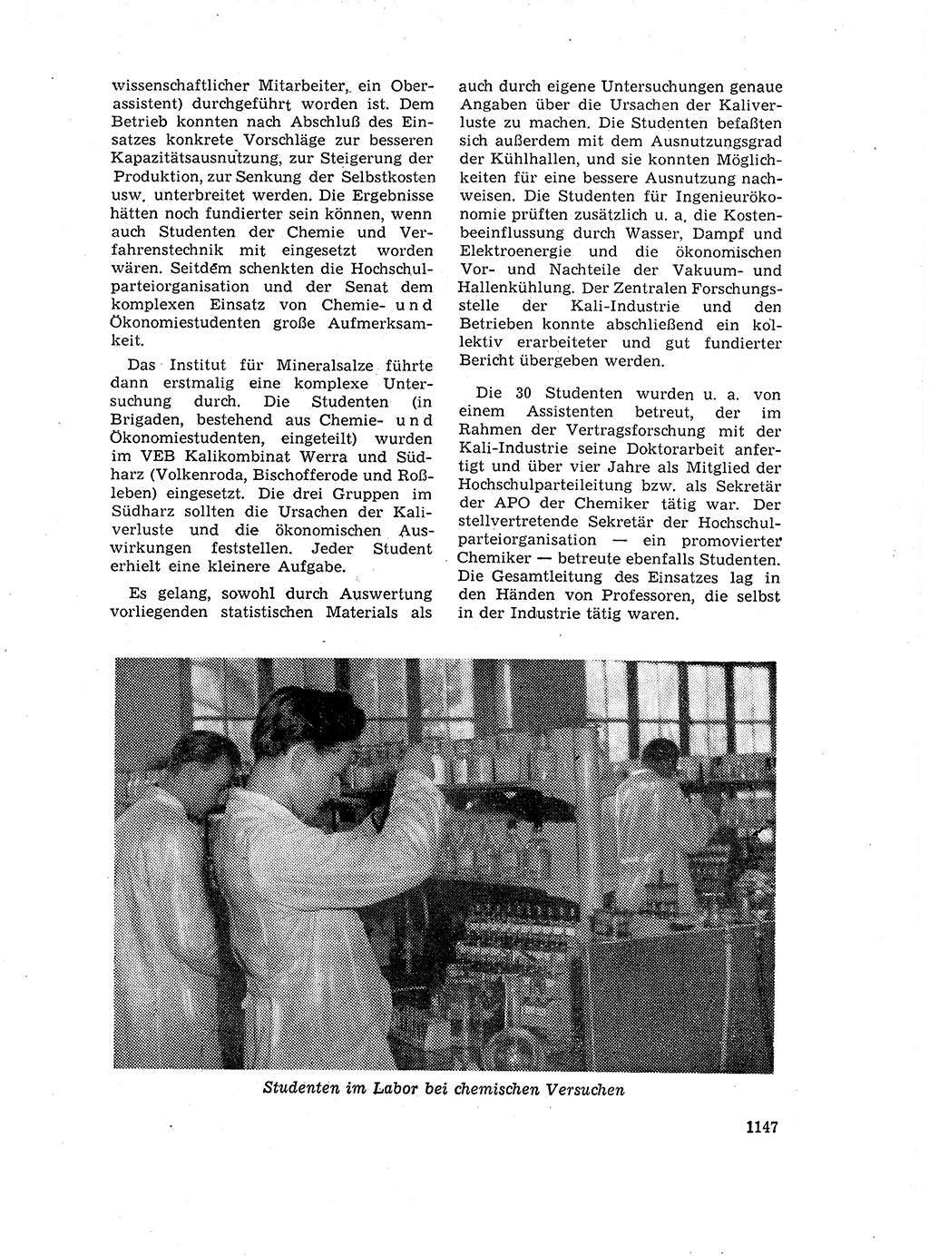 Neuer Weg (NW), Organ des Zentralkomitees (ZK) der SED (Sozialistische Einheitspartei Deutschlands) für Fragen des Parteilebens, 17. Jahrgang [Deutsche Demokratische Republik (DDR)] 1962, Seite 1147 (NW ZK SED DDR 1962, S. 1147)