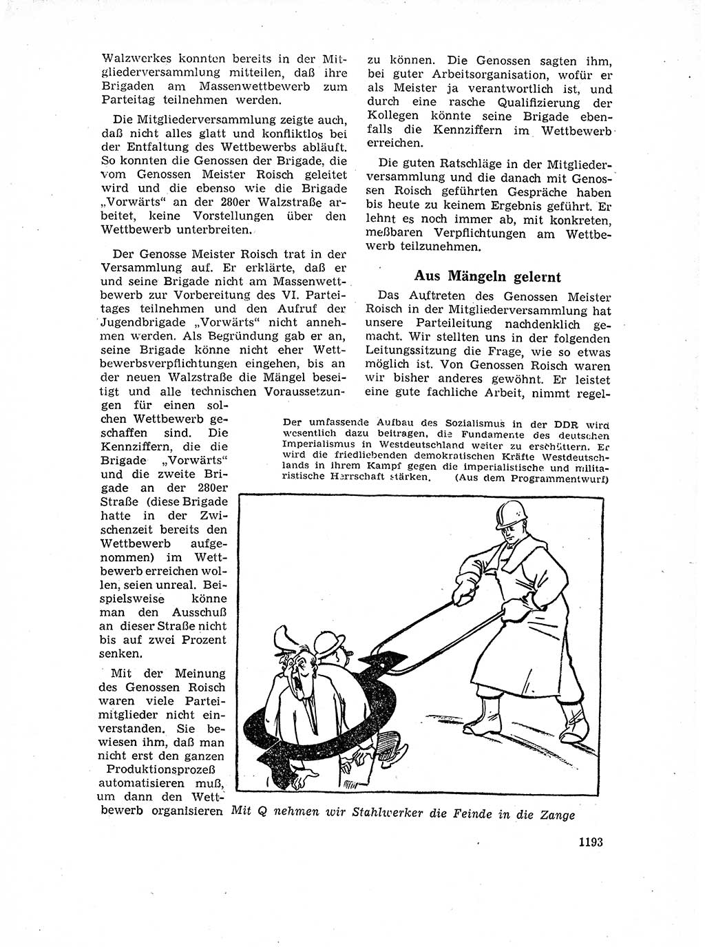 Neuer Weg (NW), Organ des Zentralkomitees (ZK) der SED (Sozialistische Einheitspartei Deutschlands) für Fragen des Parteilebens, 17. Jahrgang [Deutsche Demokratische Republik (DDR)] 1962, Seite 1193 (NW ZK SED DDR 1962, S. 1193)
