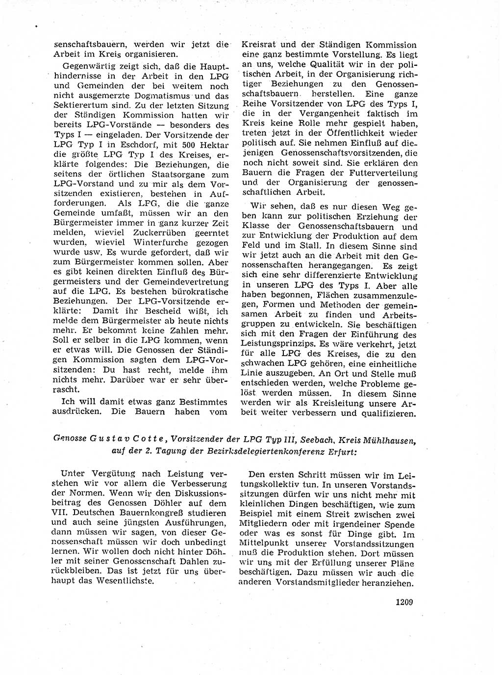 Neuer Weg (NW), Organ des Zentralkomitees (ZK) der SED (Sozialistische Einheitspartei Deutschlands) für Fragen des Parteilebens, 17. Jahrgang [Deutsche Demokratische Republik (DDR)] 1962, Seite 1209 (NW ZK SED DDR 1962, S. 1209)