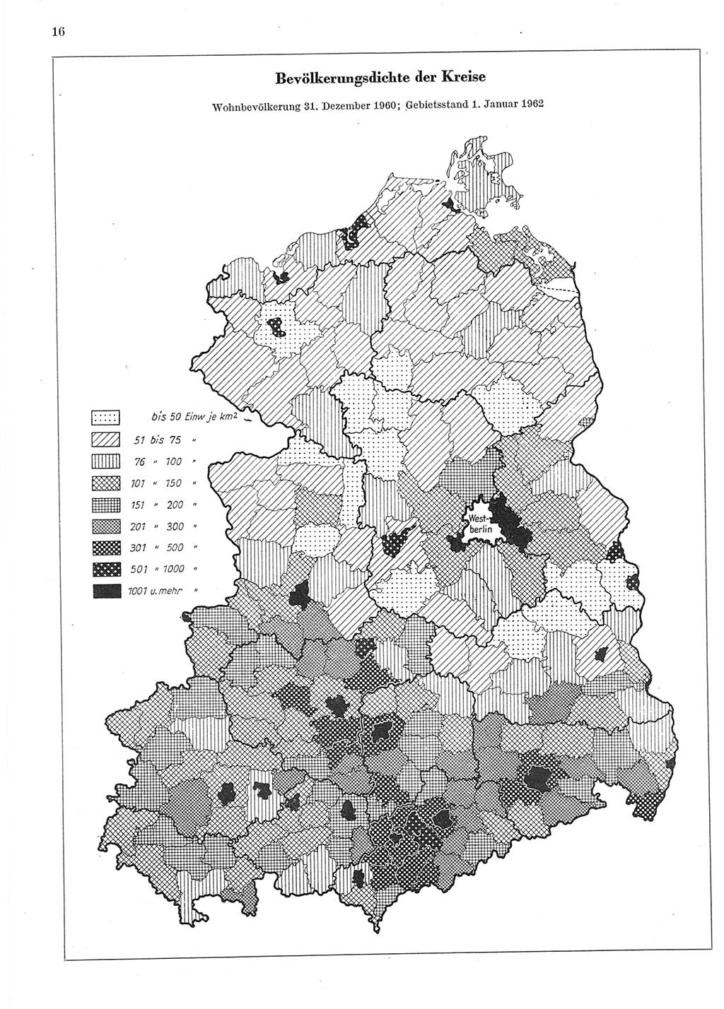 Statistisches Jahrbuch der Deutschen Demokratischen Republik (DDR) 1962, Seite 16 (Stat. Jb. DDR 1962, S. 16)