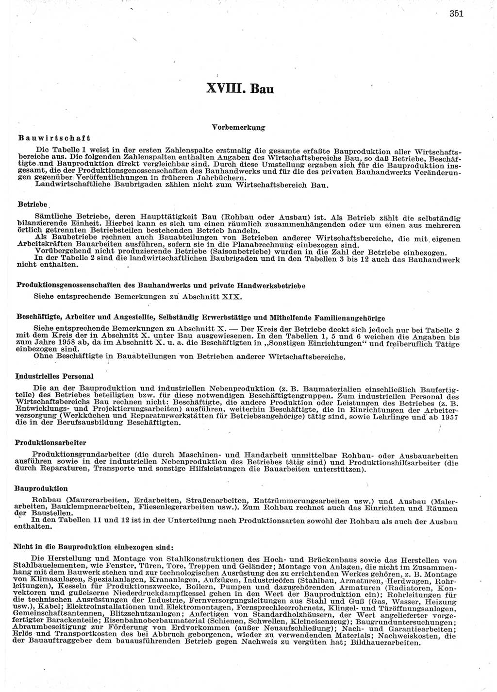 Statistisches Jahrbuch der Deutschen Demokratischen Republik (DDR) 1962, Seite 351 (Stat. Jb. DDR 1962, S. 351)