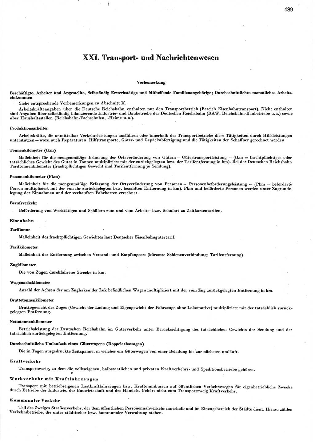 Statistisches Jahrbuch der Deutschen Demokratischen Republik (DDR) 1962, Seite 489 (Stat. Jb. DDR 1962, S. 489)