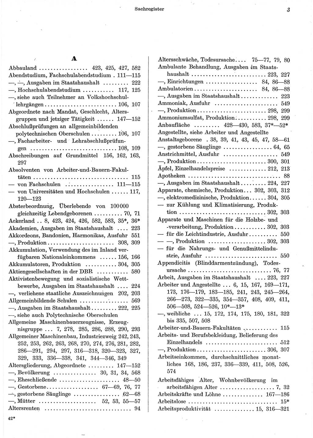 Statistisches Jahrbuch der Deutschen Demokratischen Republik (DDR) 1962, Seite 3 (Stat. Jb. DDR 1962, S. 3)